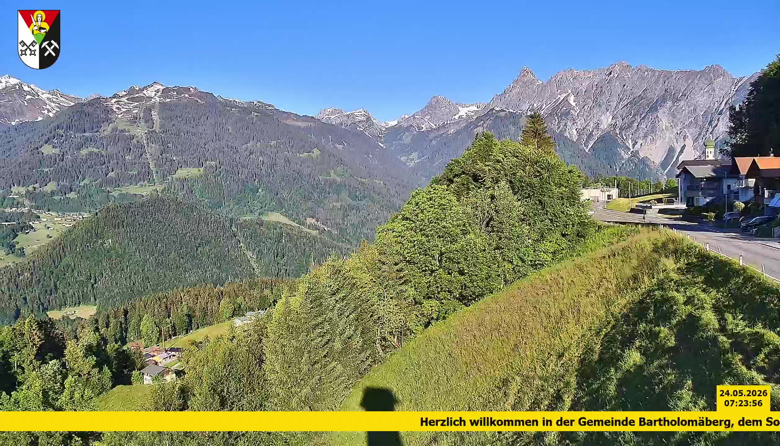 Bartholomäberg | Blick auf Schruns