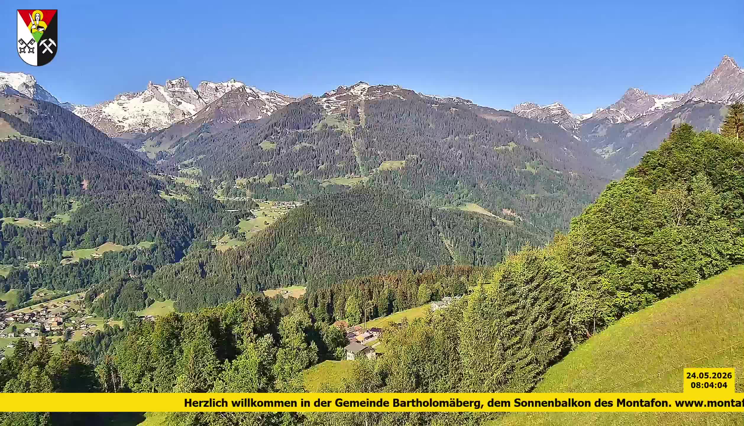 Bartholomäberg | Blick auf Schruns