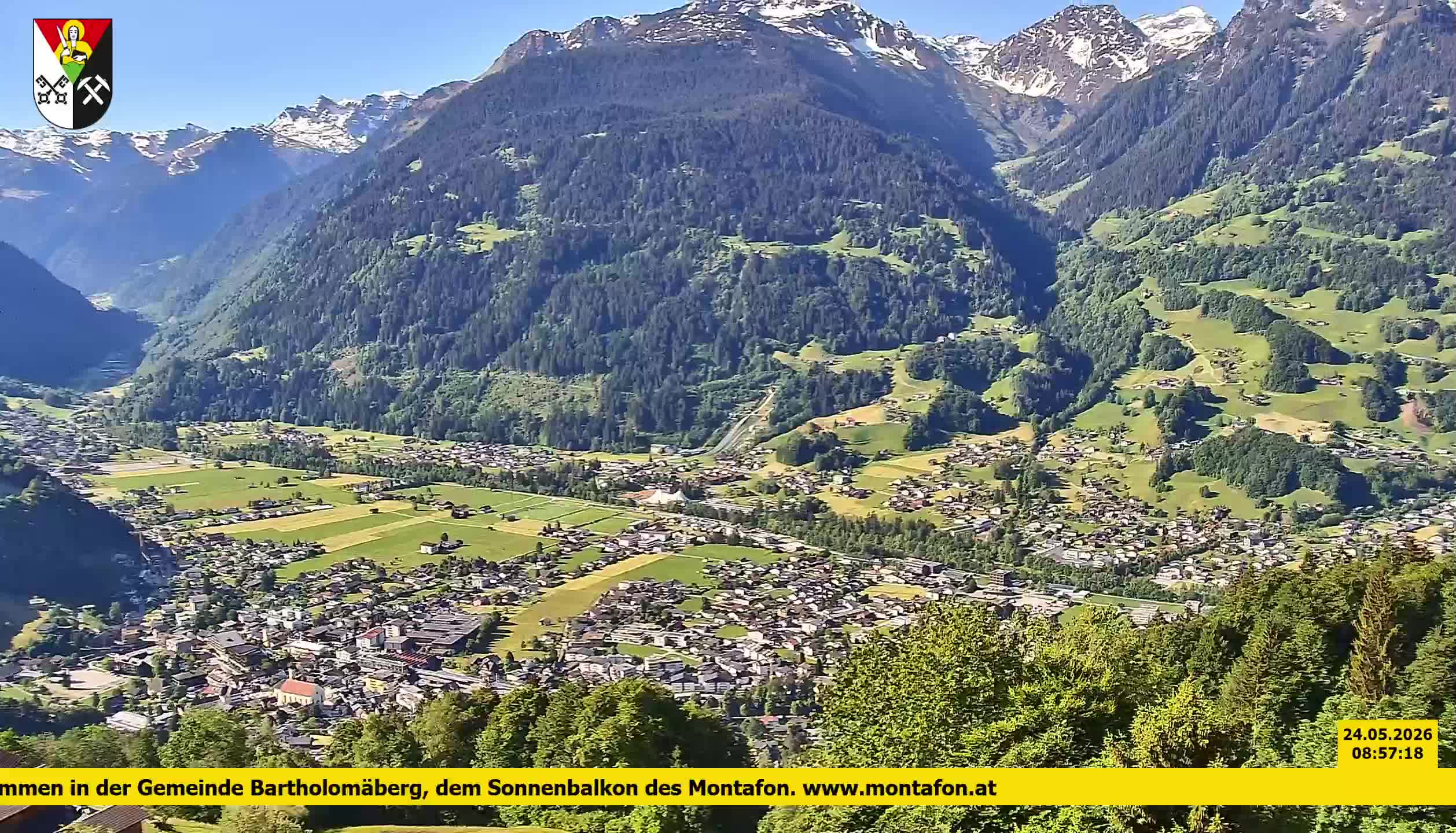 Bartholomäberg | Blick auf Schruns