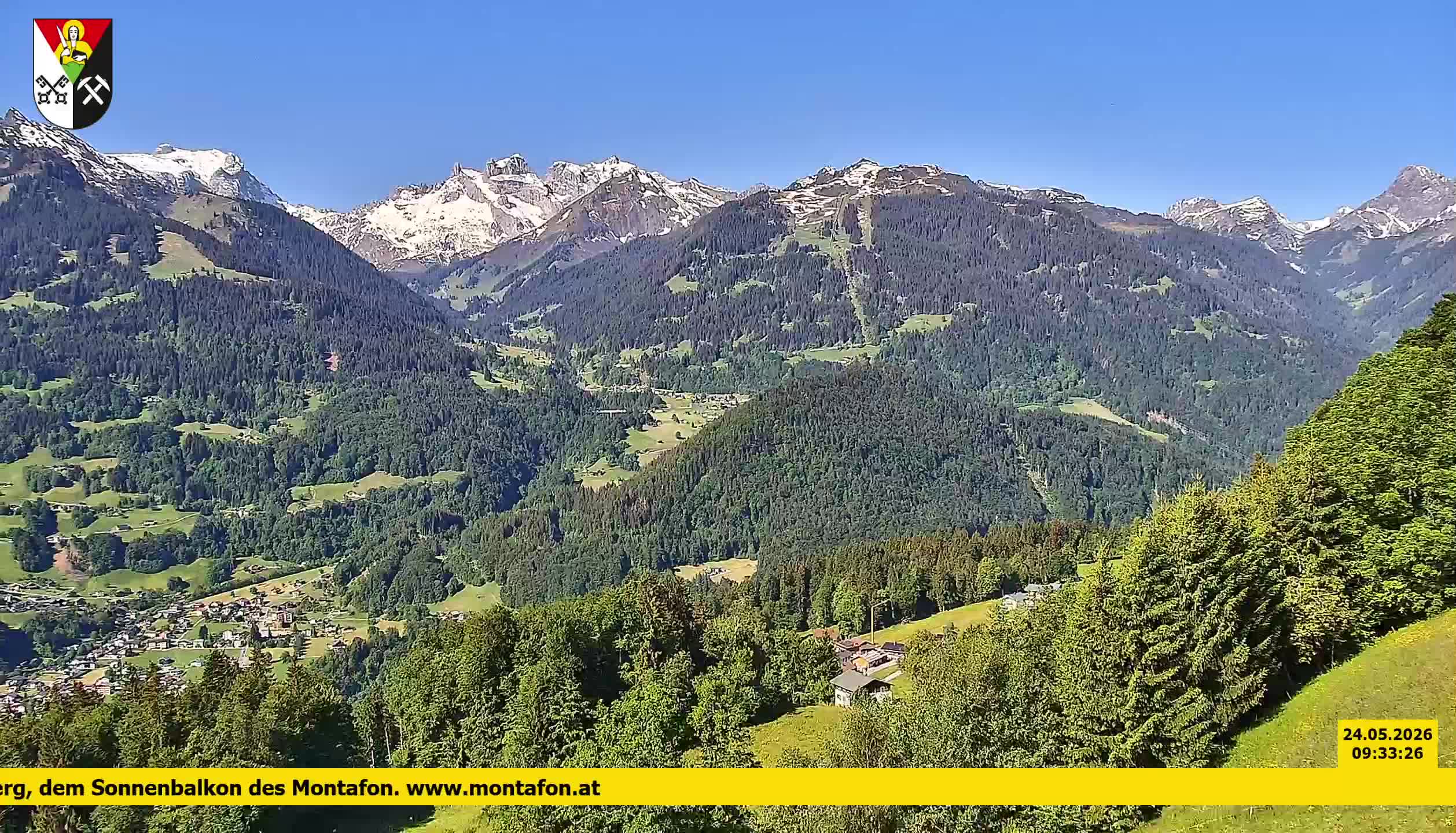 Bartholomäberg | Blick auf Schruns