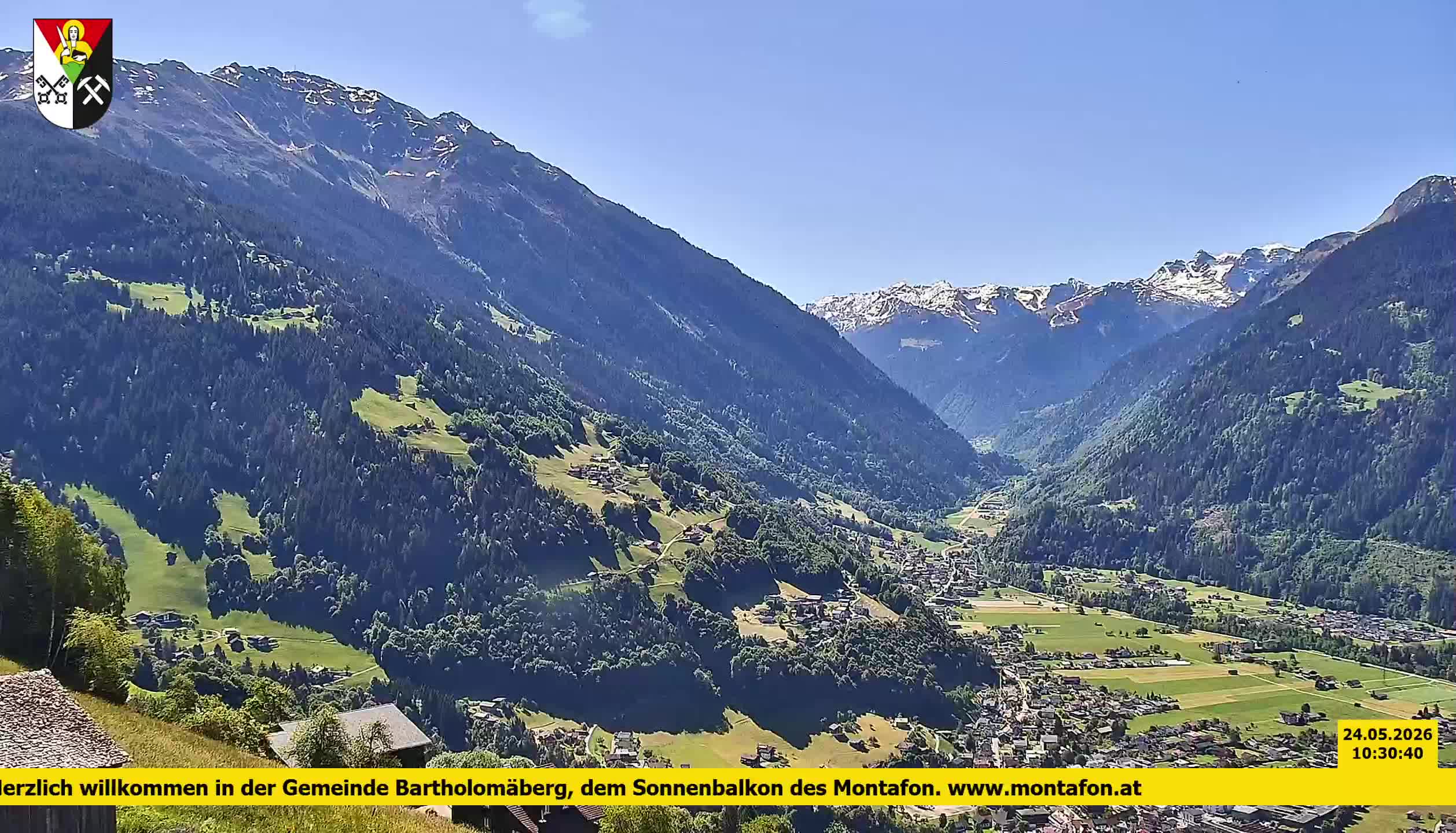 Bartholomäberg | Blick auf Schruns