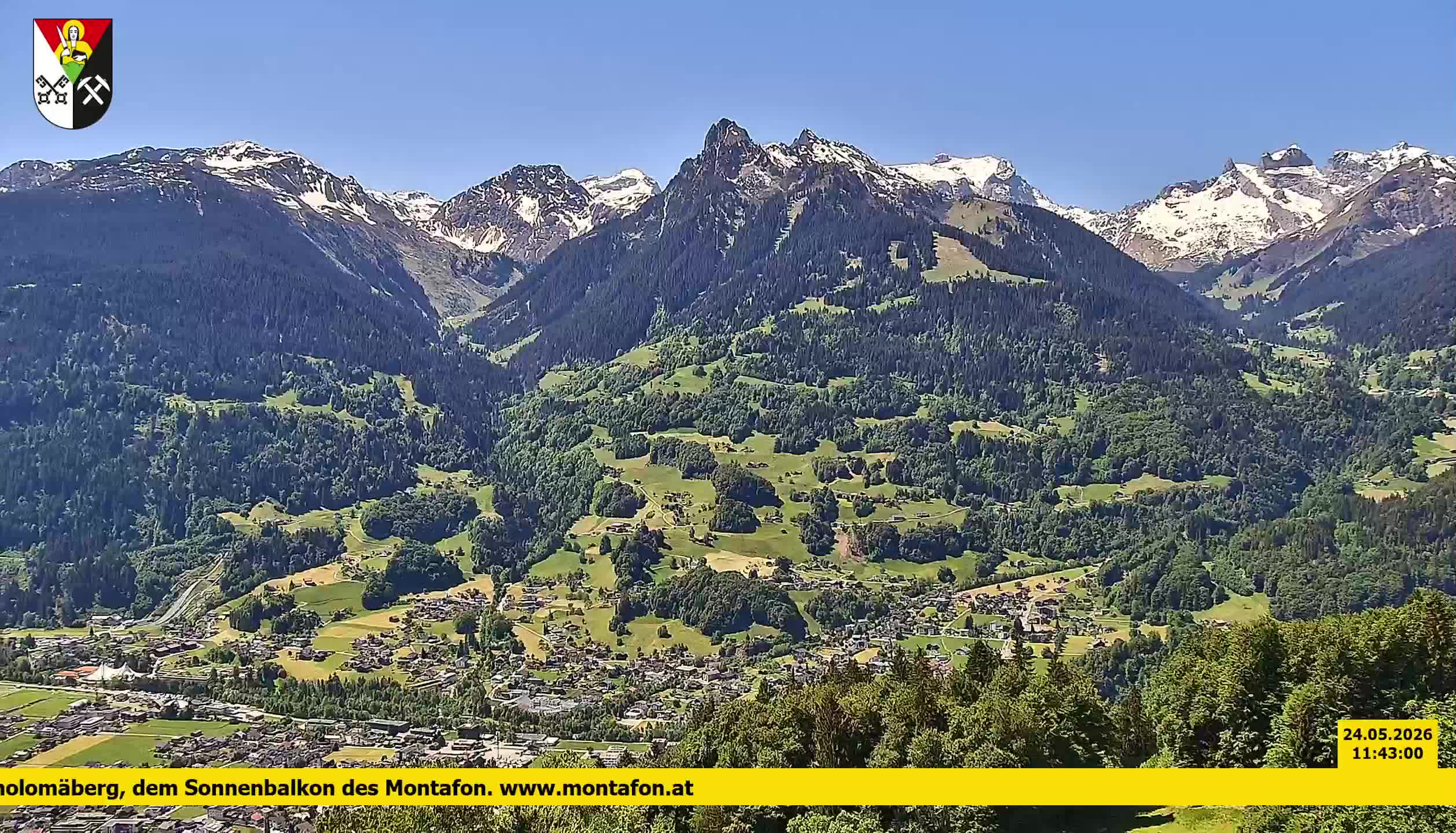 Bartholomäberg | Blick auf Schruns