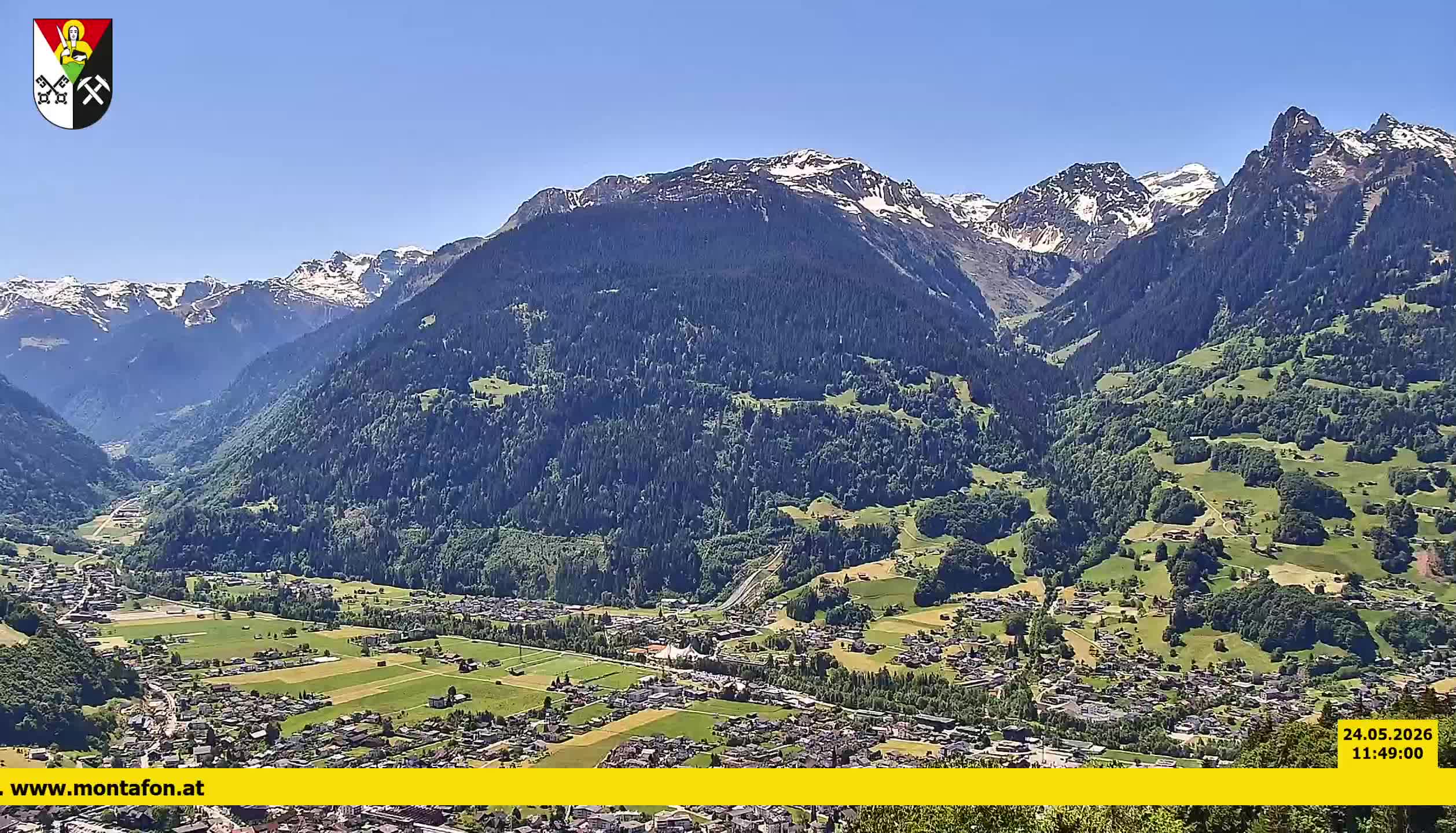 Bartholomäberg | Blick auf Schruns