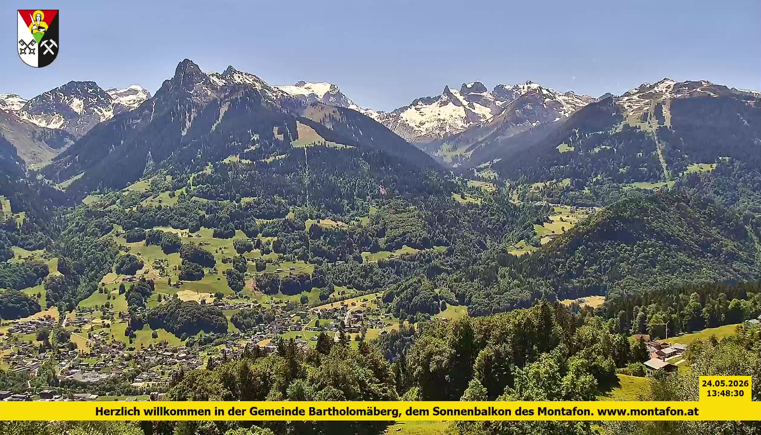 Bartholomäberg | Blick auf Schruns