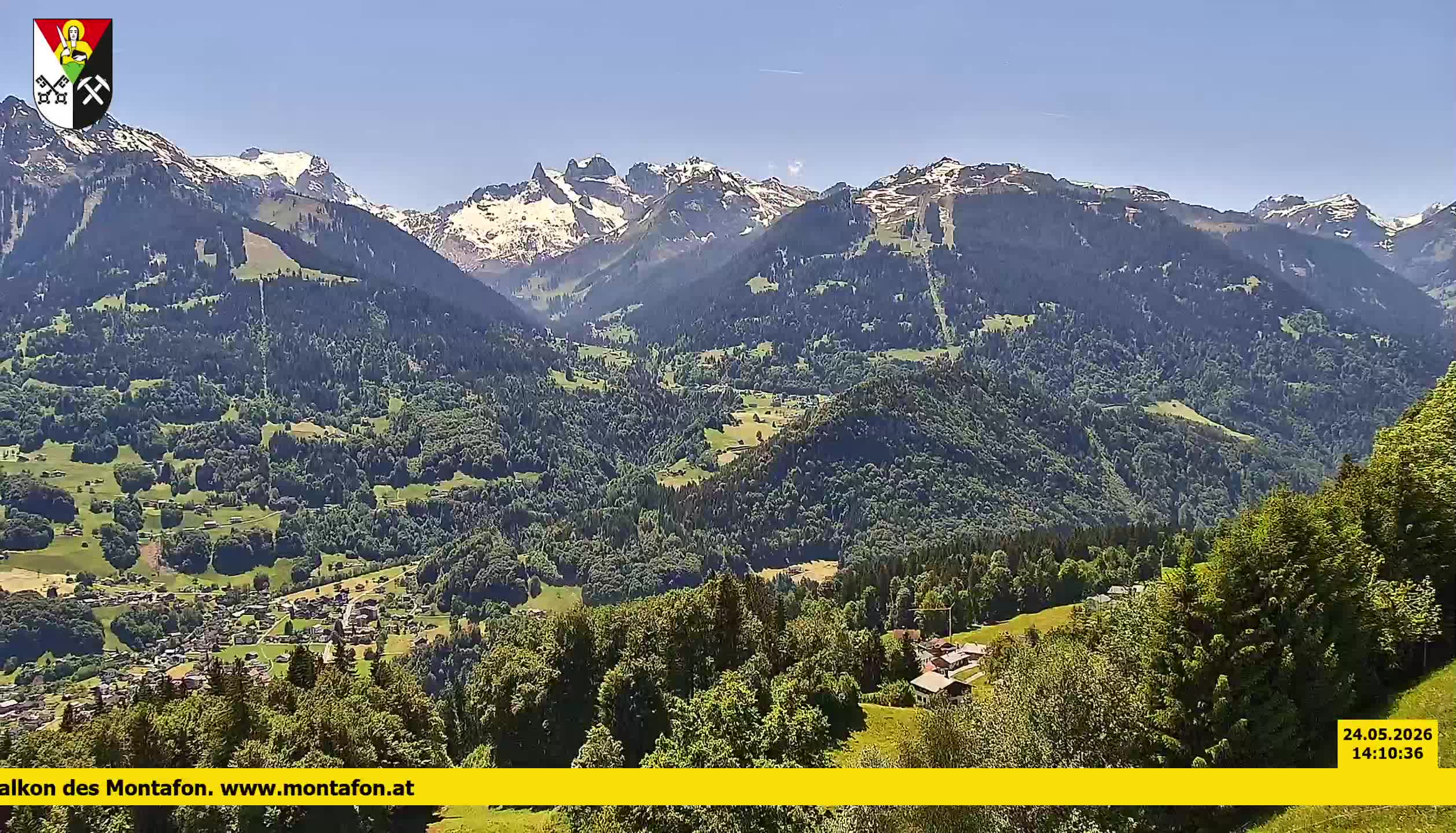 Bartholomäberg | Blick auf Schruns