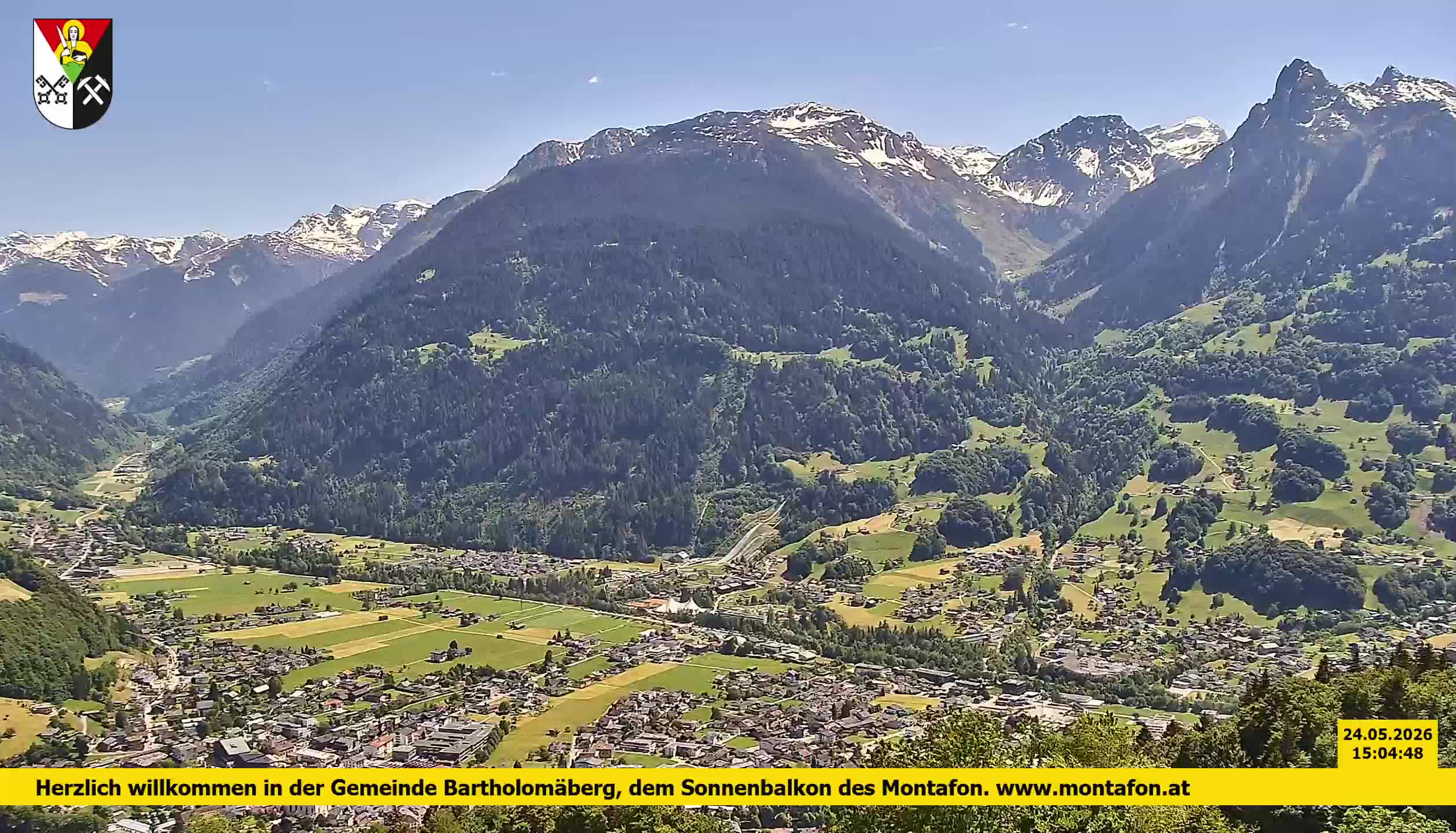 Bartholomäberg | Blick auf Schruns