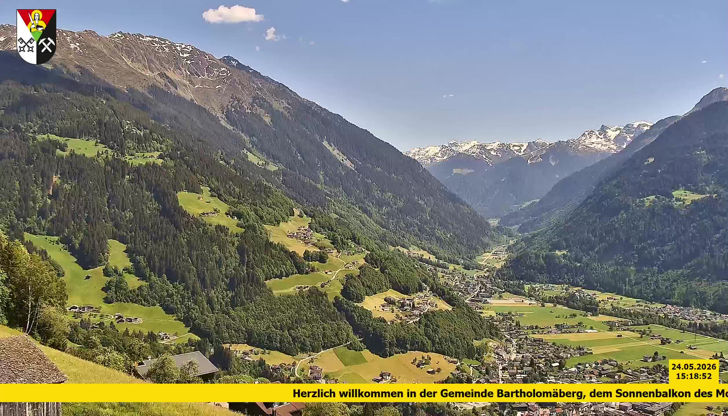 Bartholomäberg | Blick auf Schruns