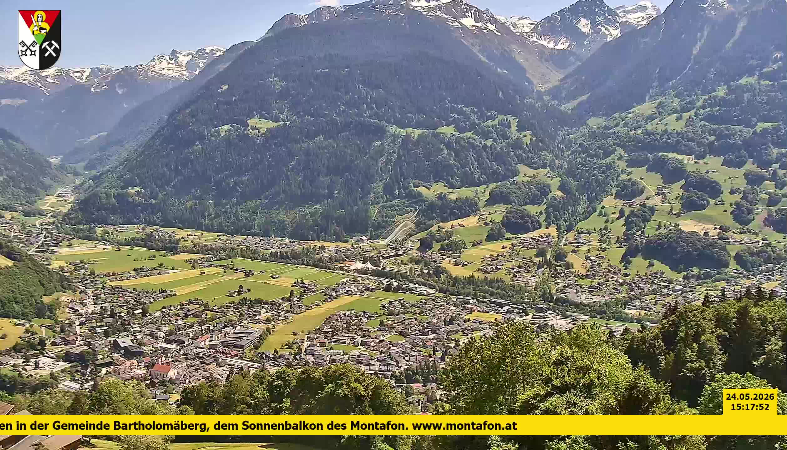 Bartholomäberg | Blick auf Schruns