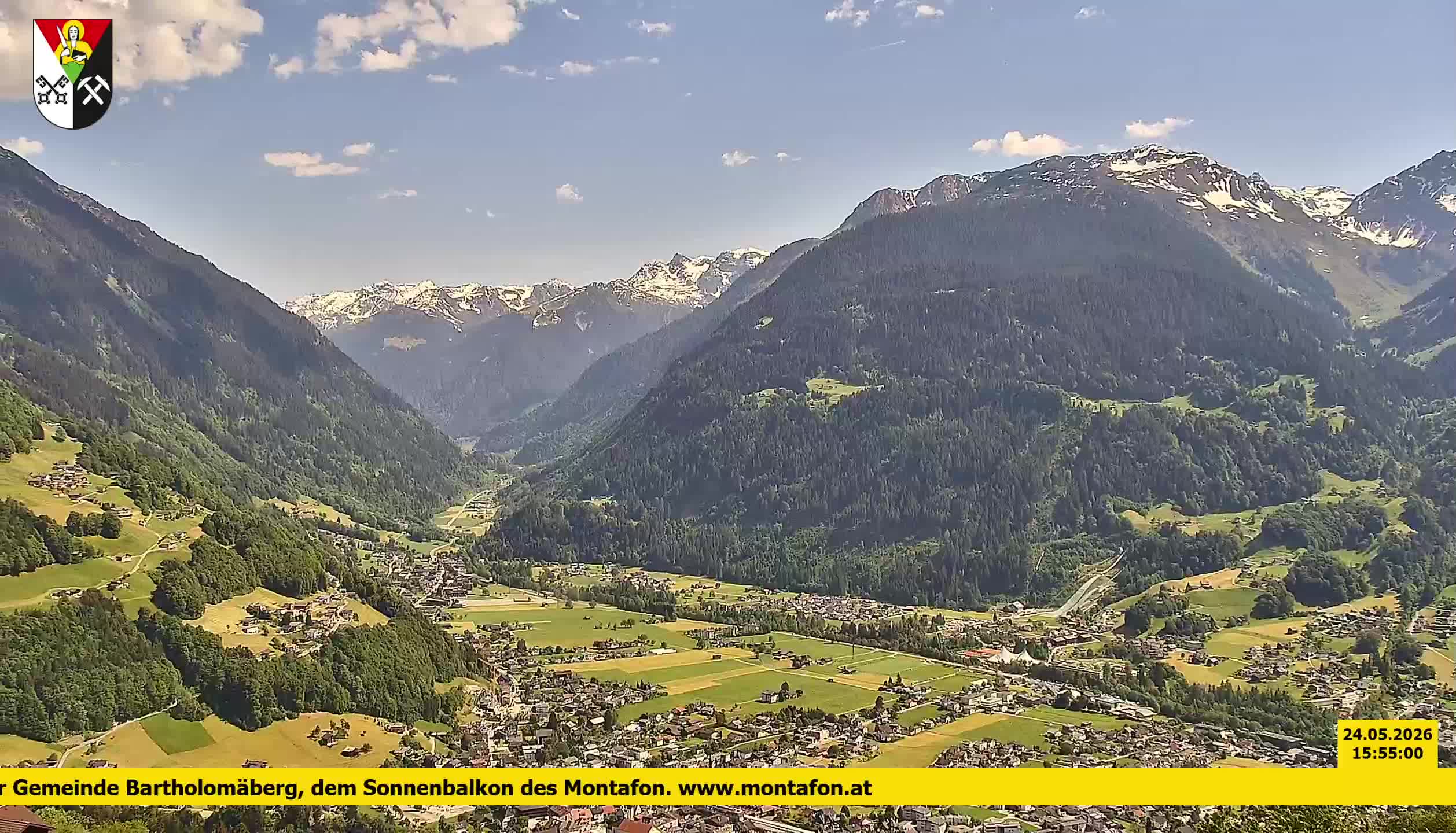 Bartholomäberg | Blick auf Schruns