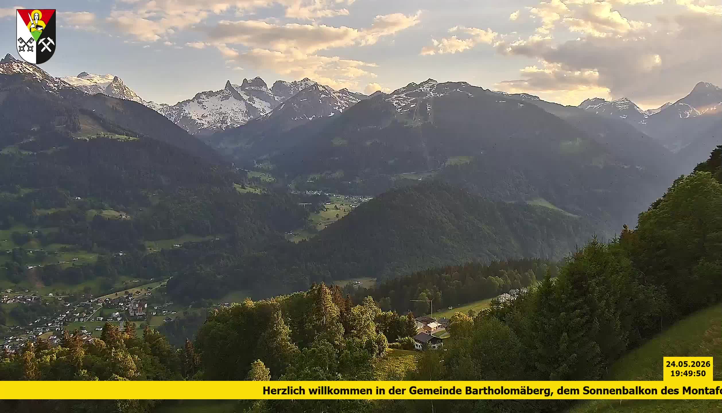 Bartholomäberg | Blick auf Schruns