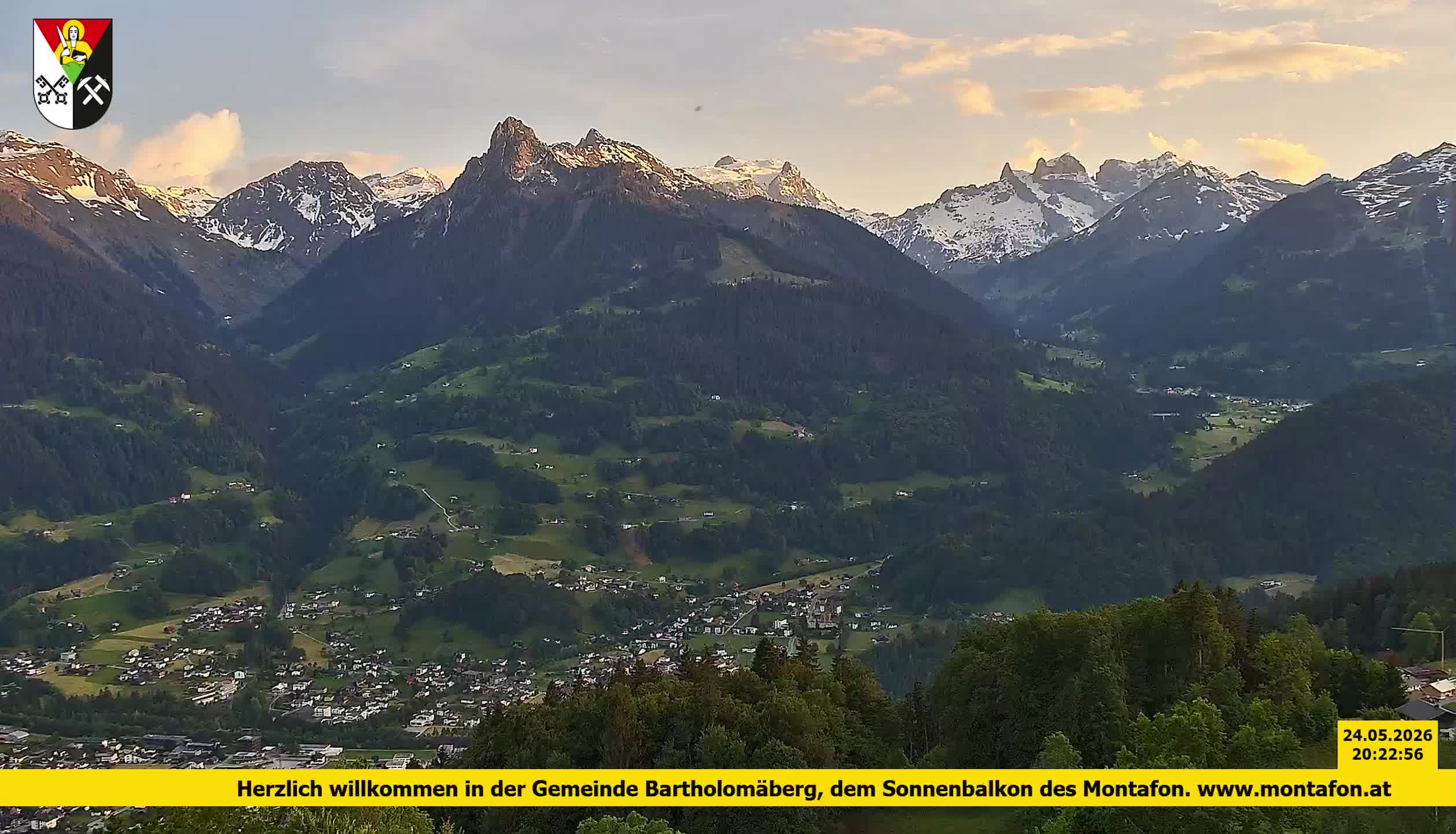 Bartholomäberg | Blick auf Schruns