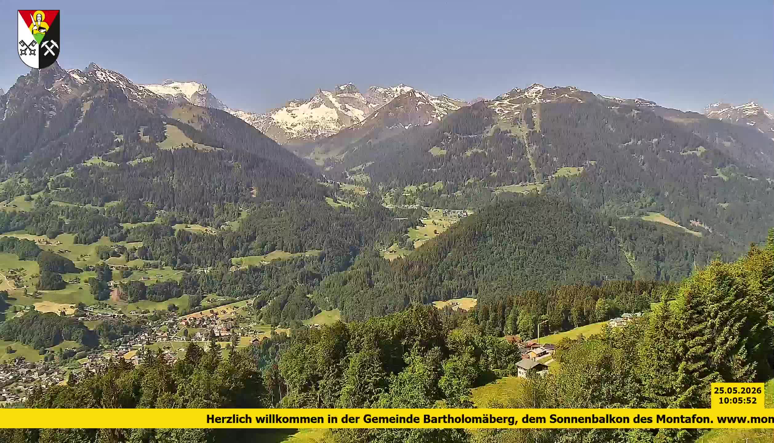Bartholomäberg | Blick auf Schruns