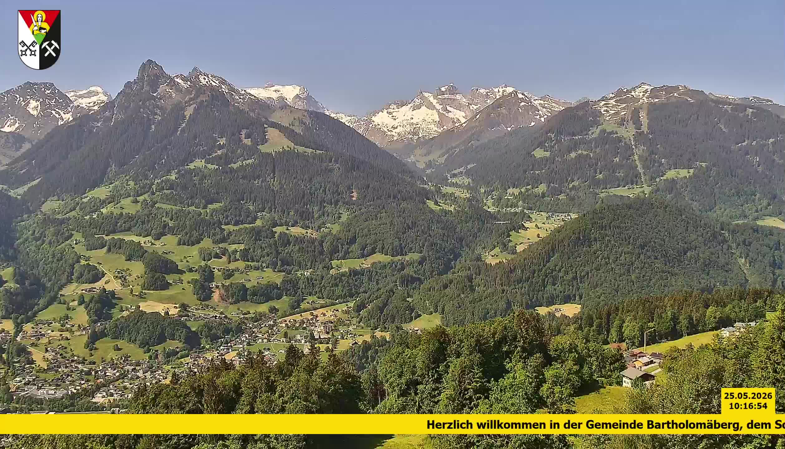 Bartholomäberg | Blick auf Schruns