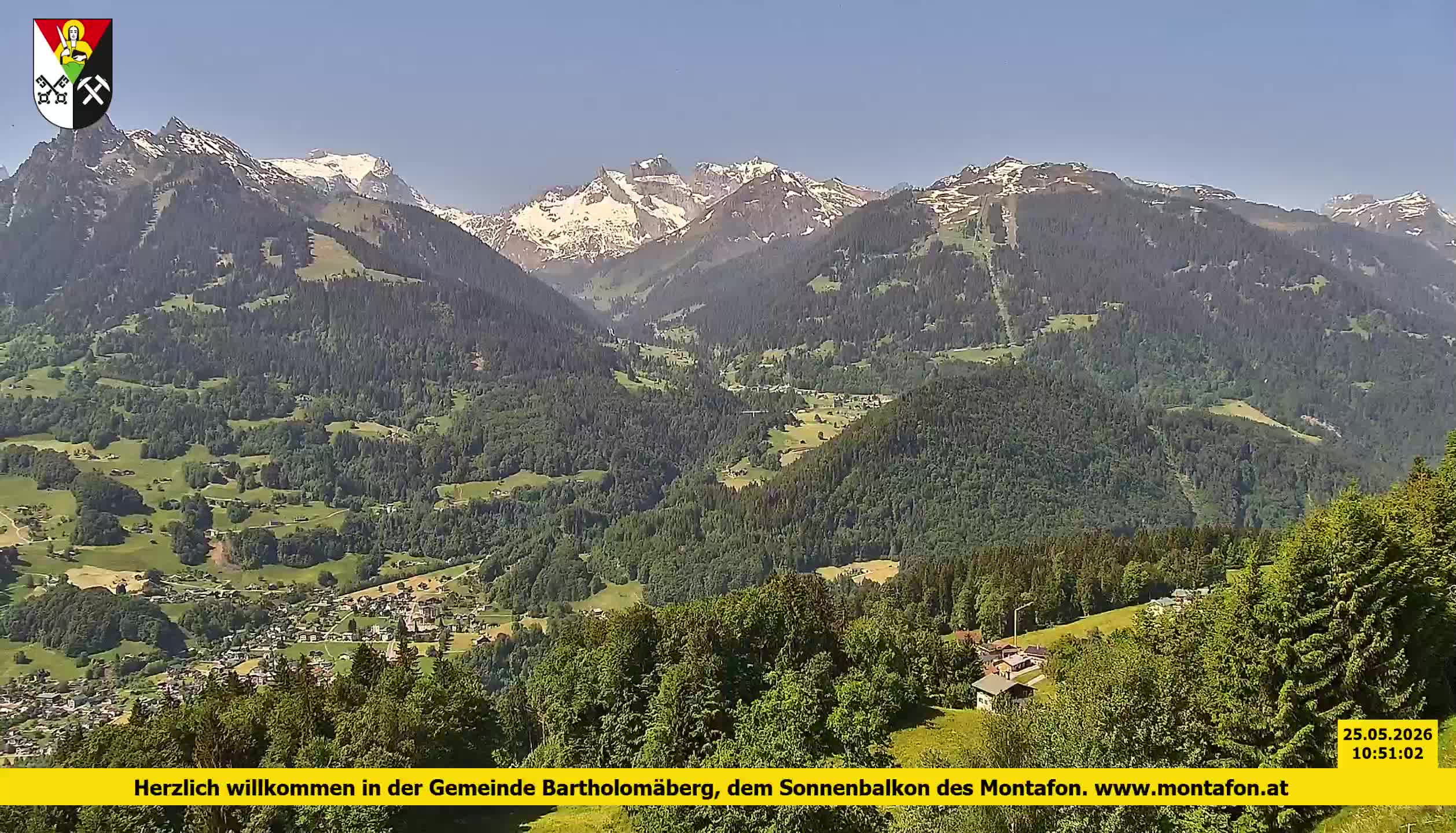 Bartholomäberg | Blick auf Schruns
