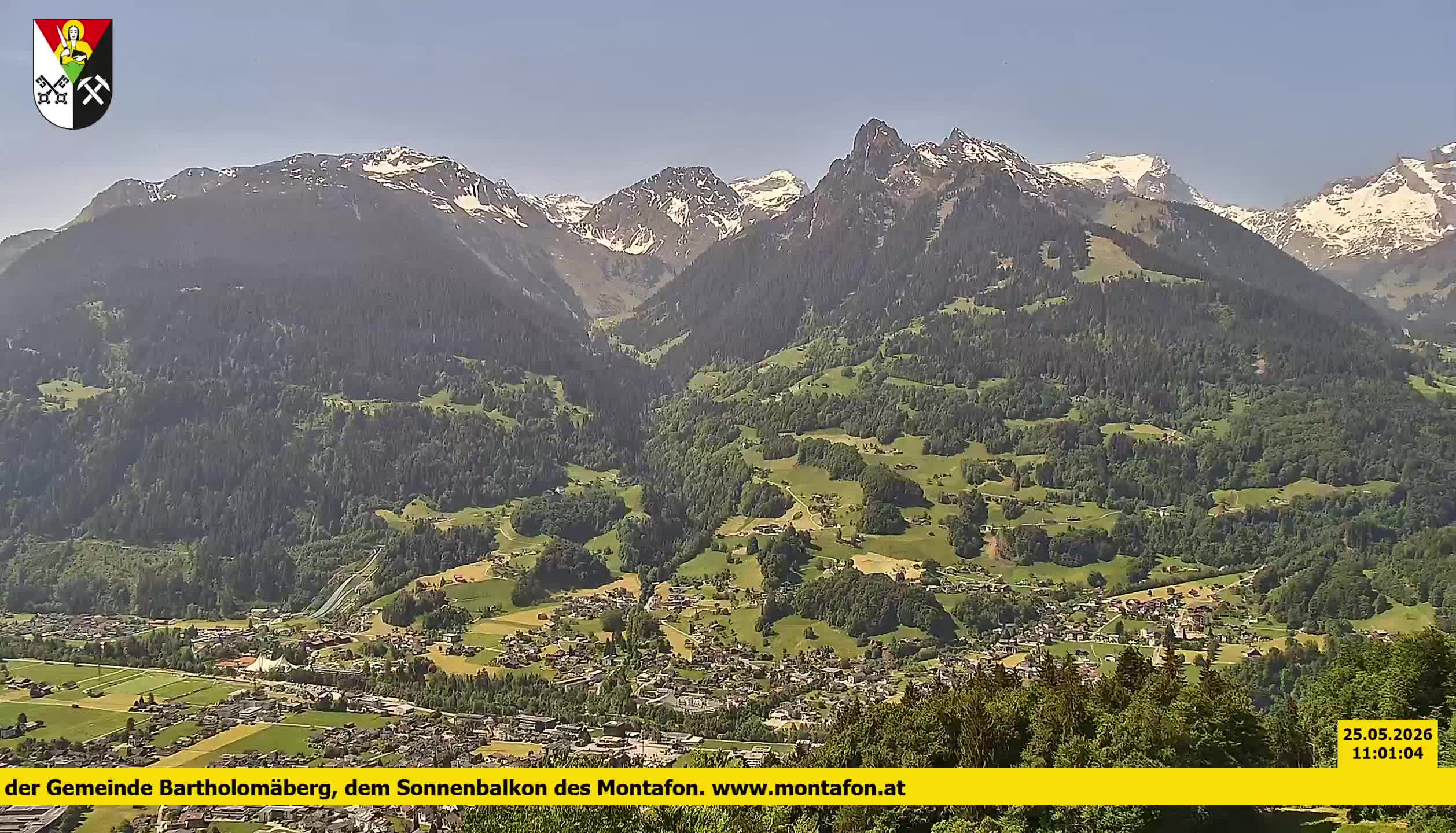Bartholomäberg | Blick auf Schruns
