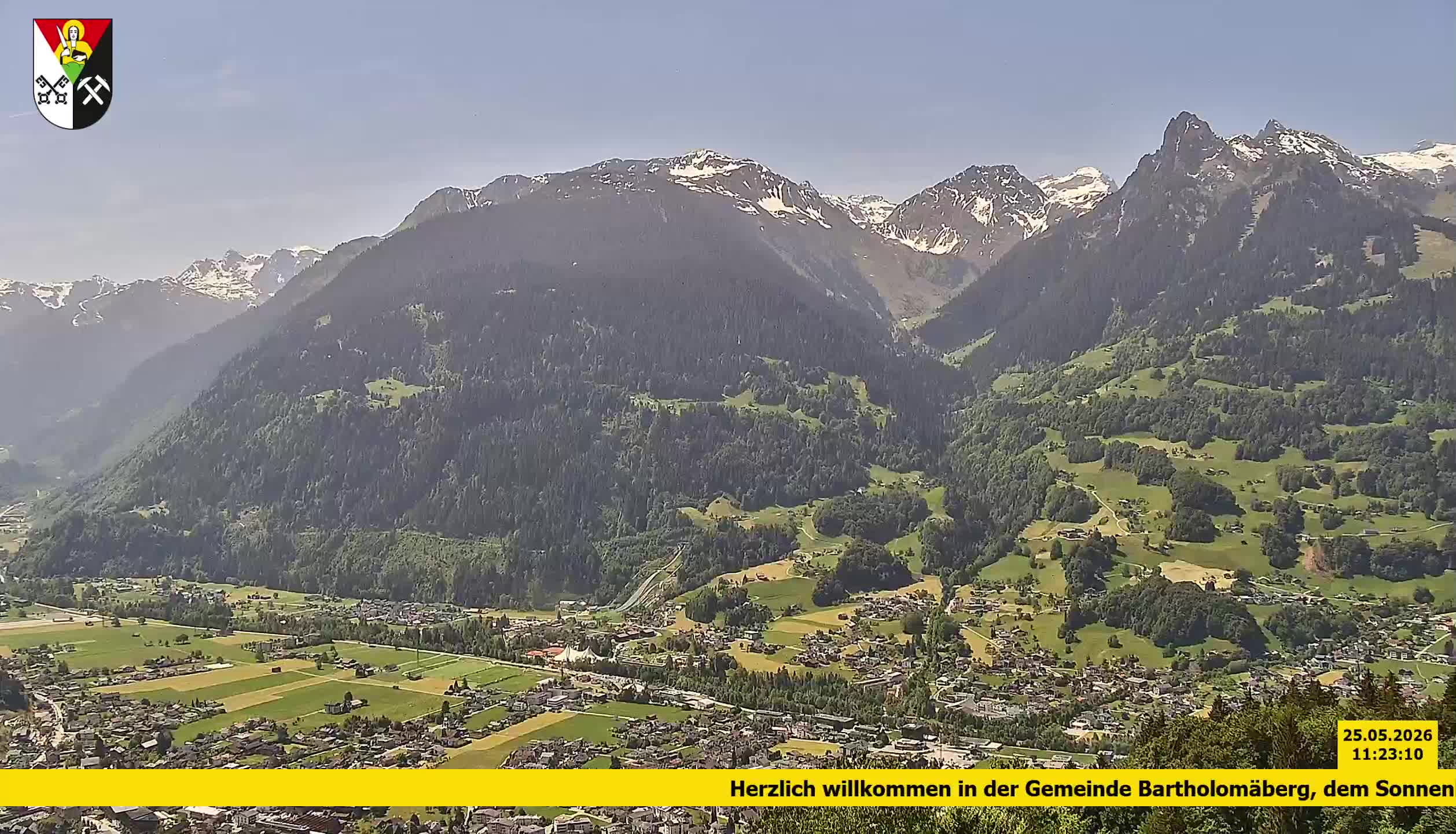 Bartholomäberg | Blick auf Schruns