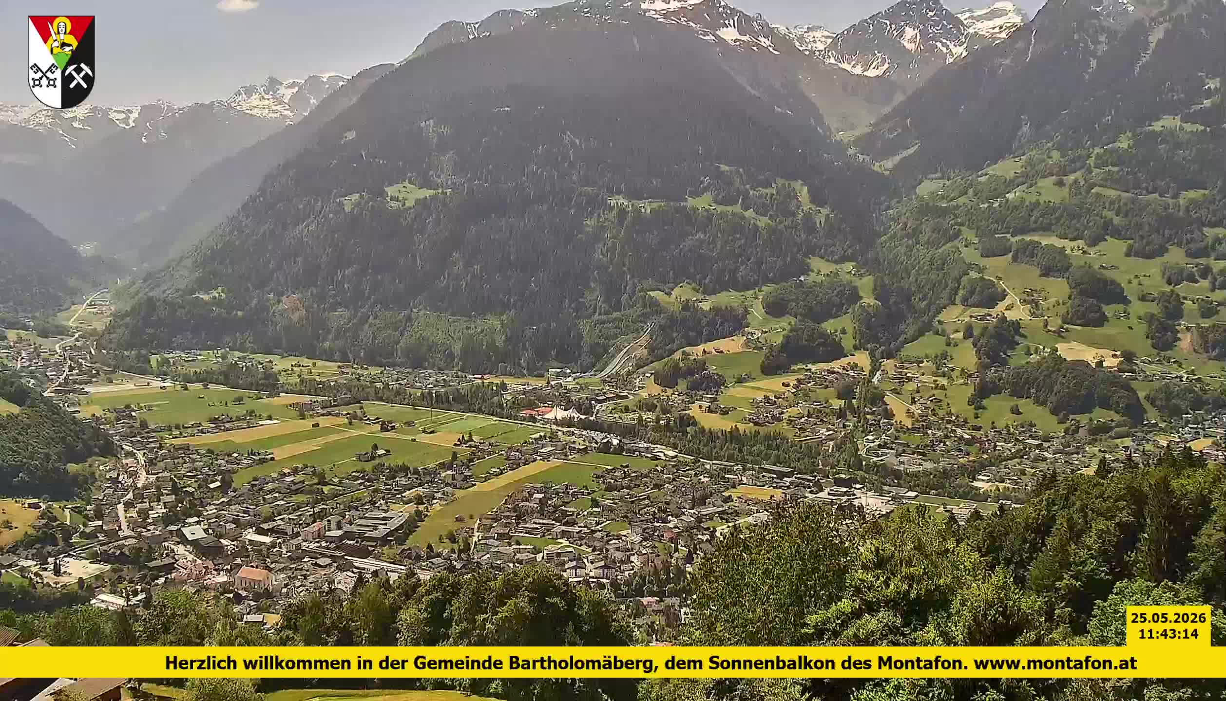 Bartholomäberg | Blick auf Schruns