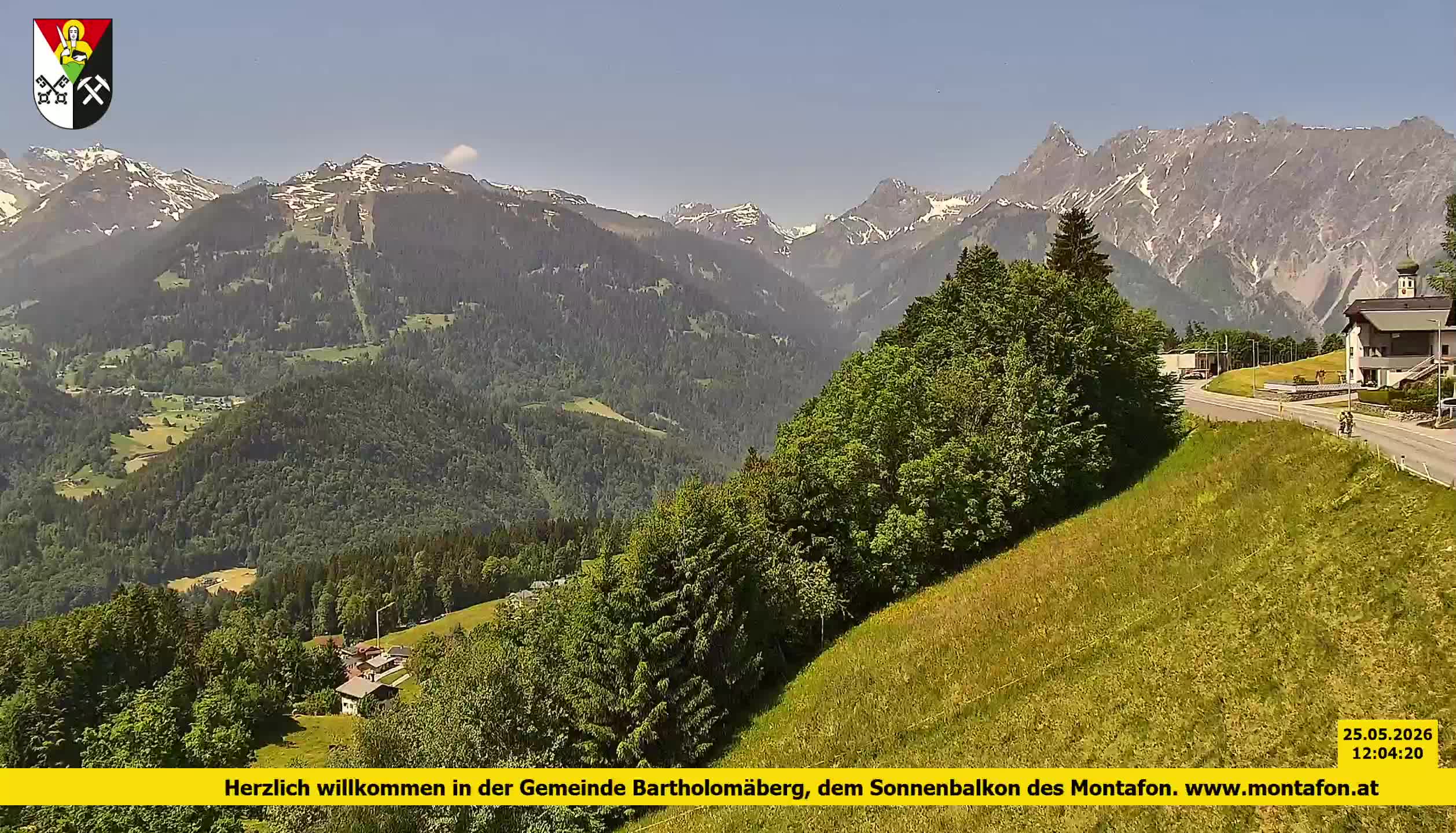 Bartholomäberg | Blick auf Schruns