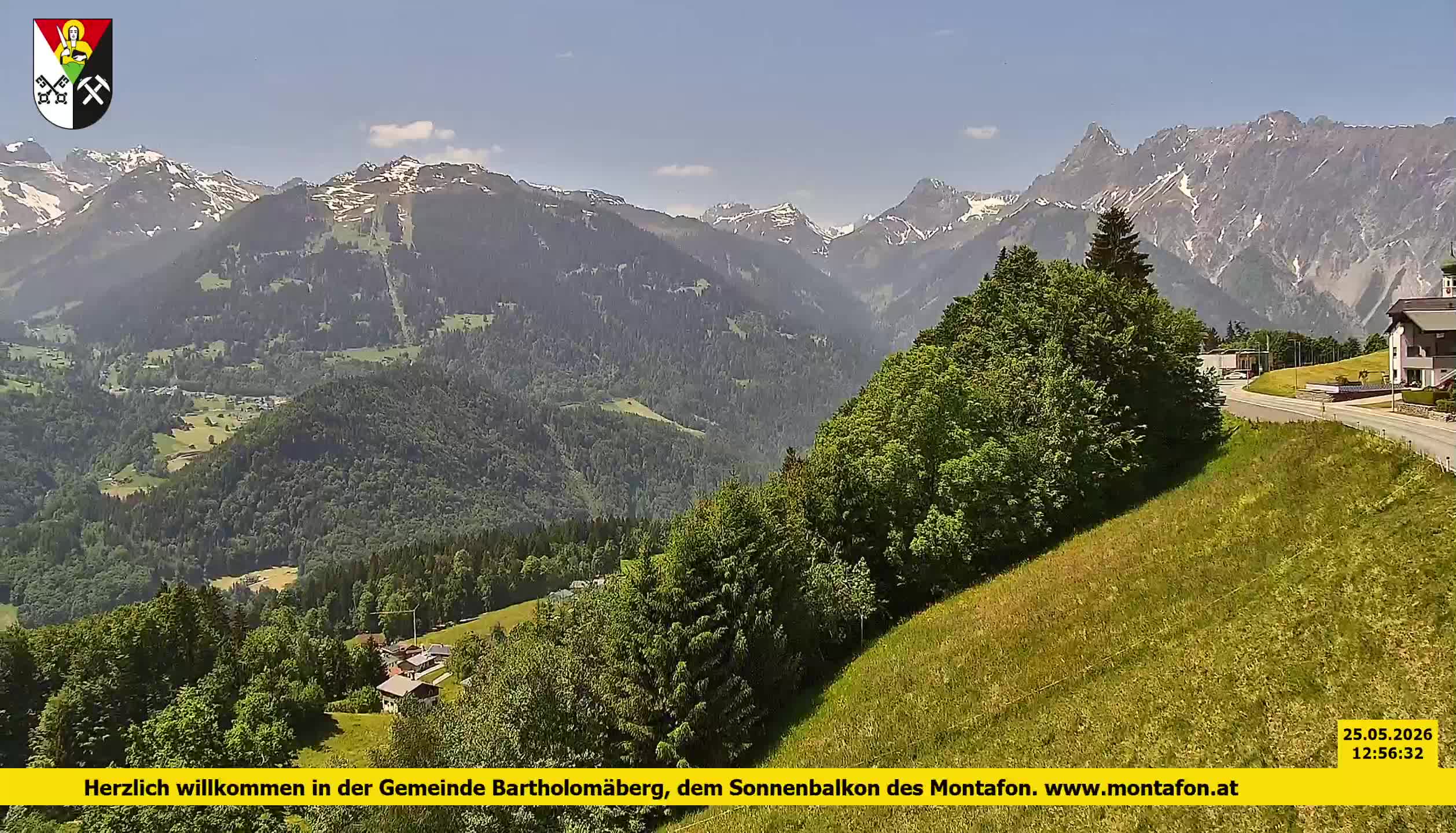 Bartholomäberg | Blick auf Schruns