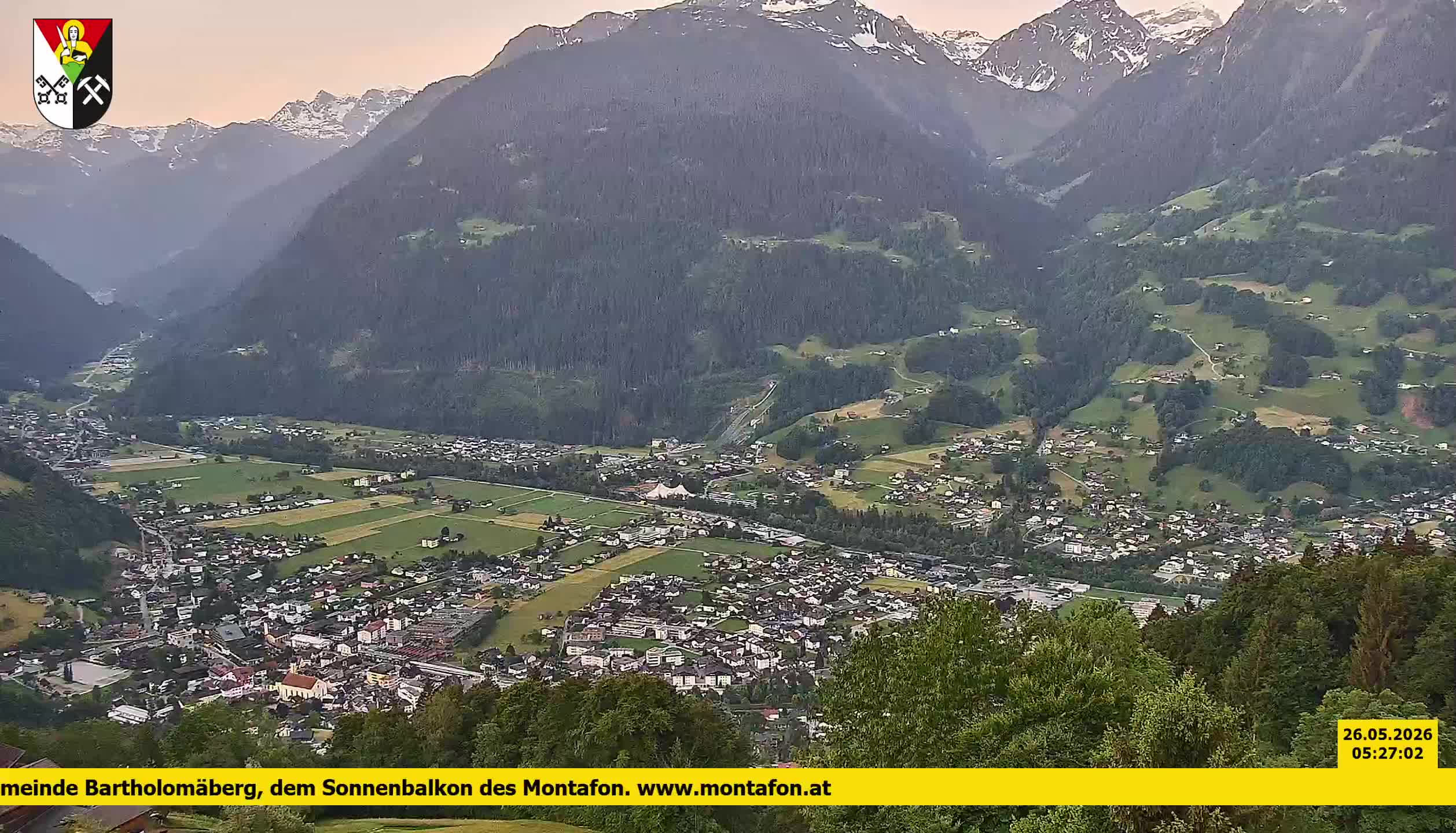 Bartholomäberg | Blick auf Schruns