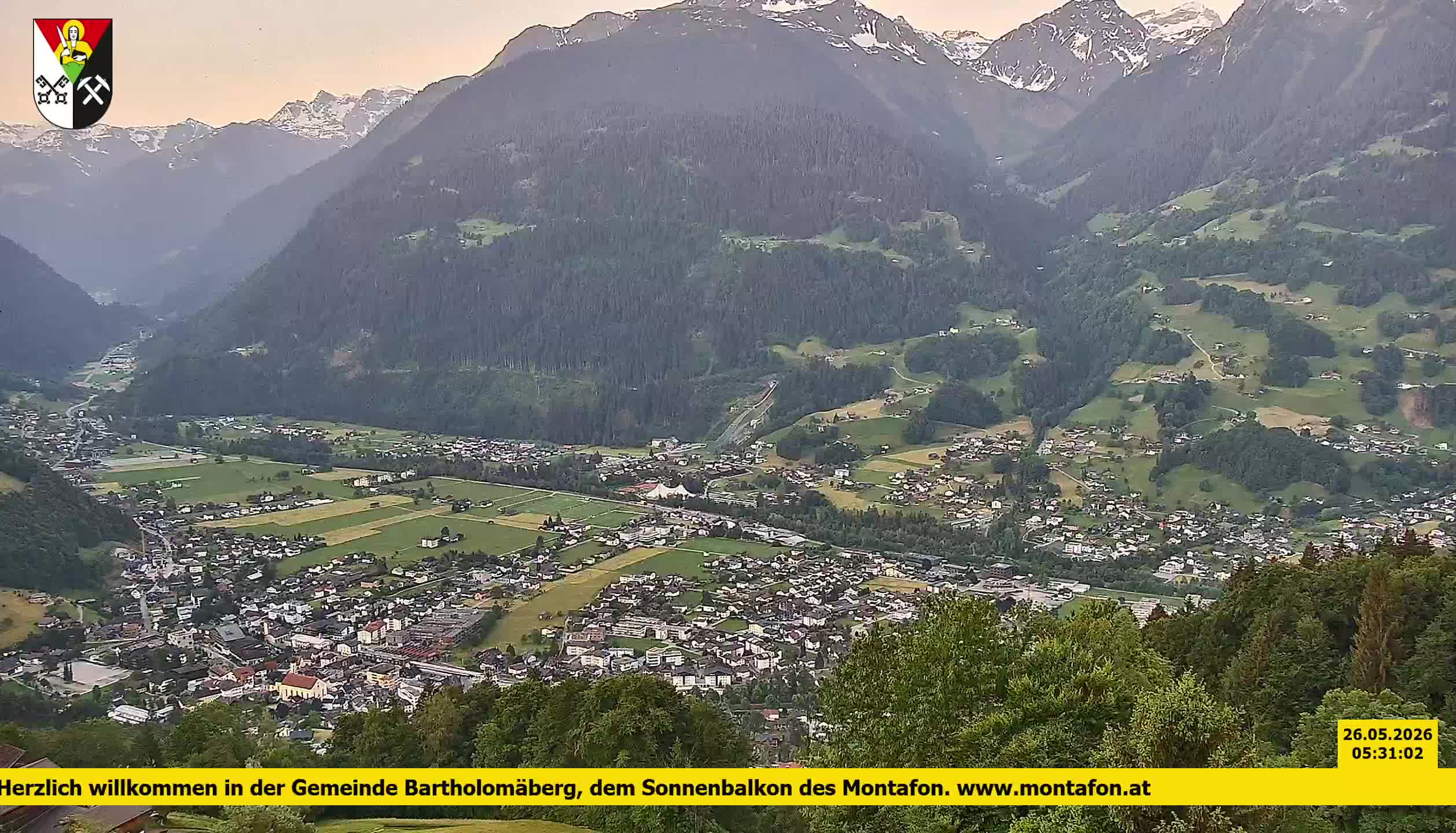 Bartholomäberg | Blick auf Schruns