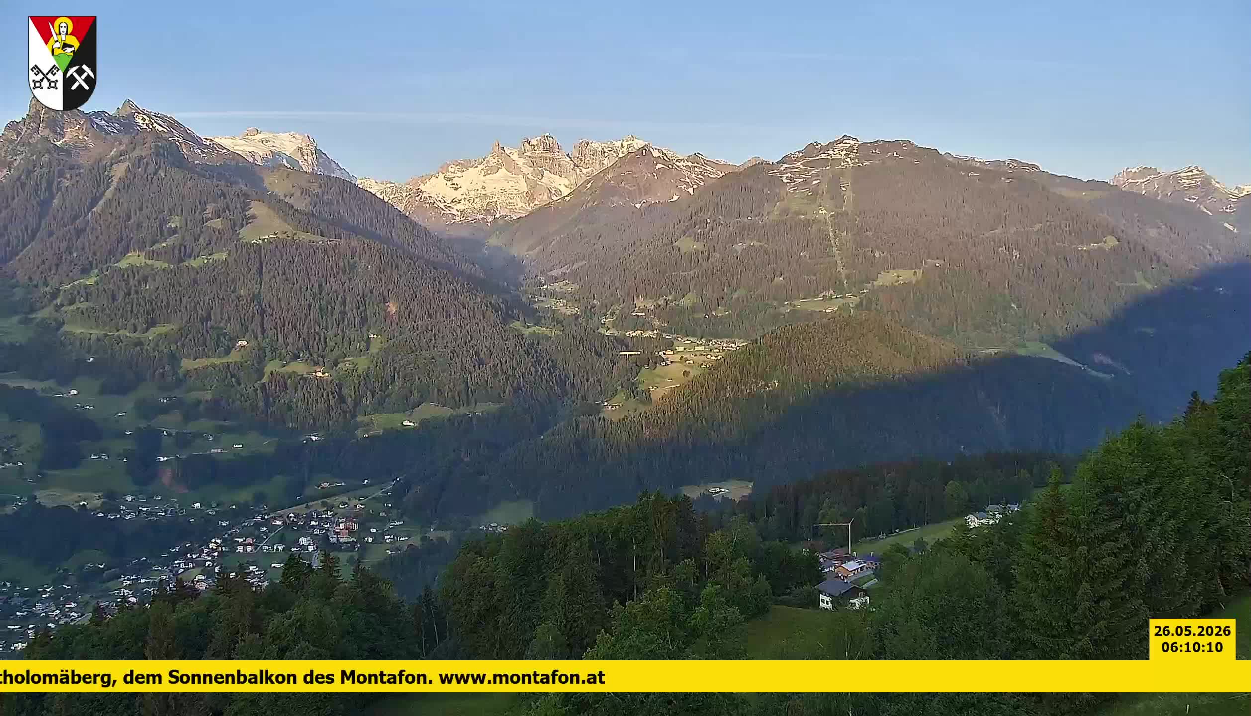Bartholomäberg | Blick auf Schruns
