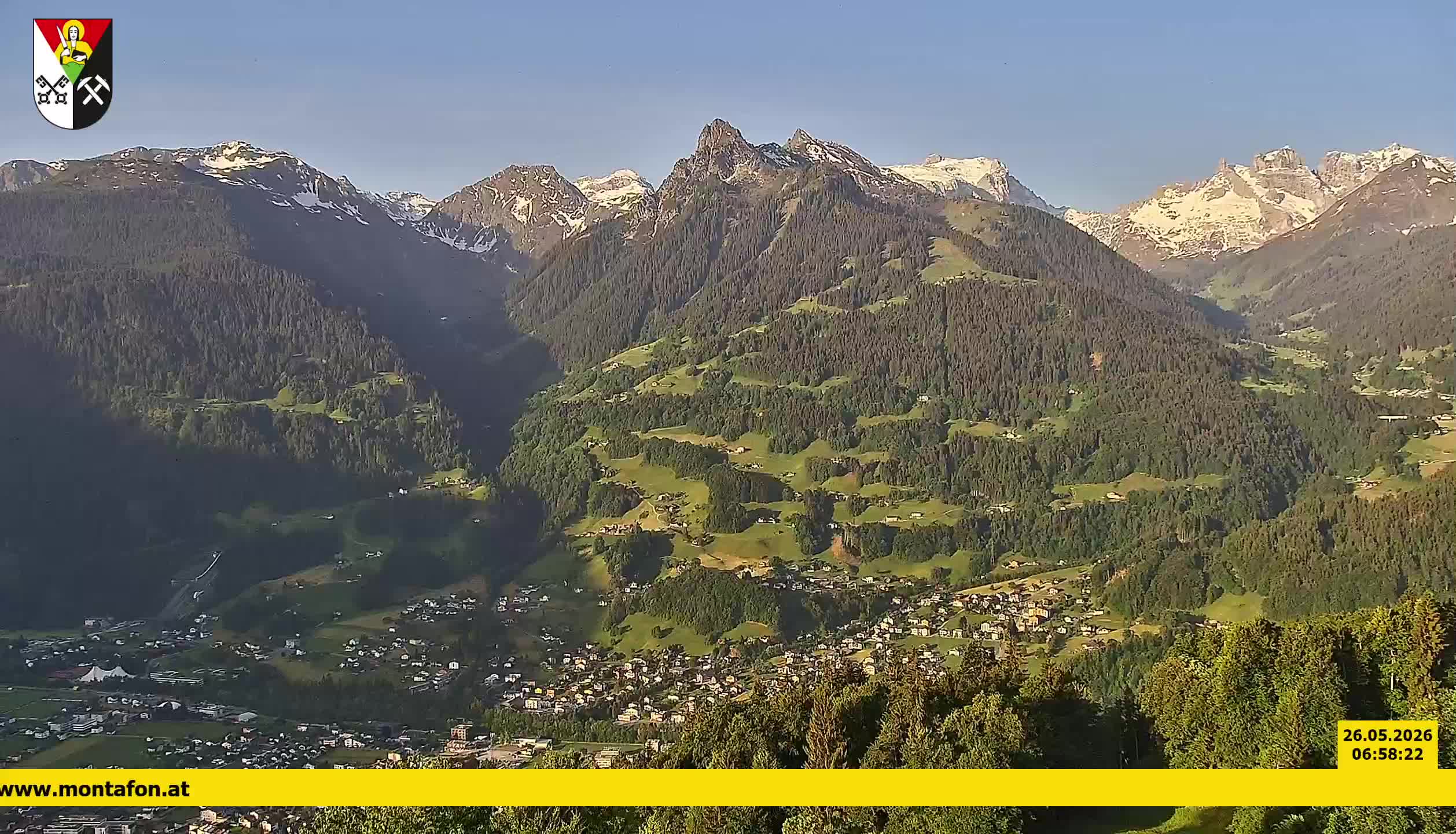 Bartholomäberg | Blick auf Schruns