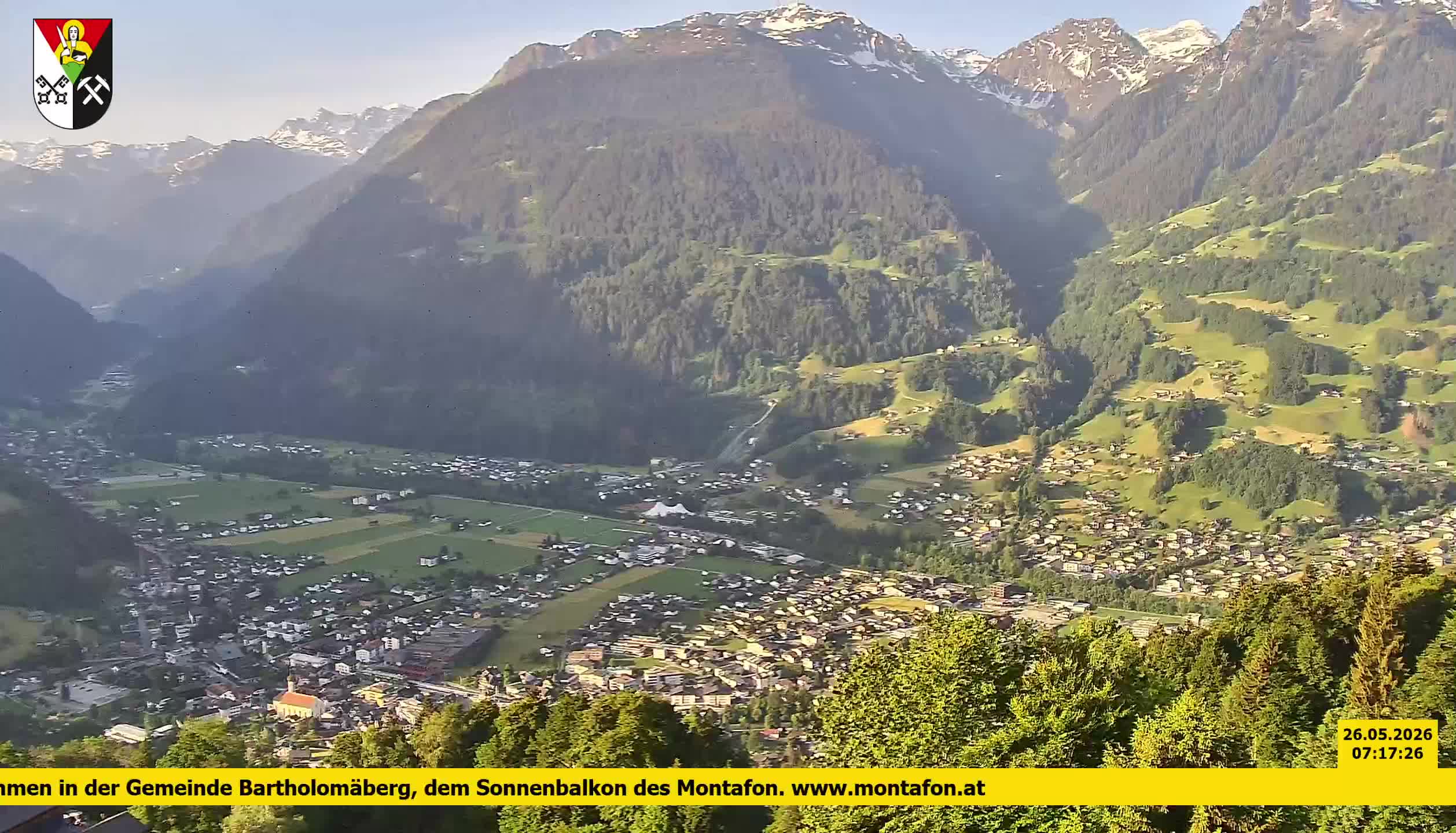 Bartholomäberg | Blick auf Schruns
