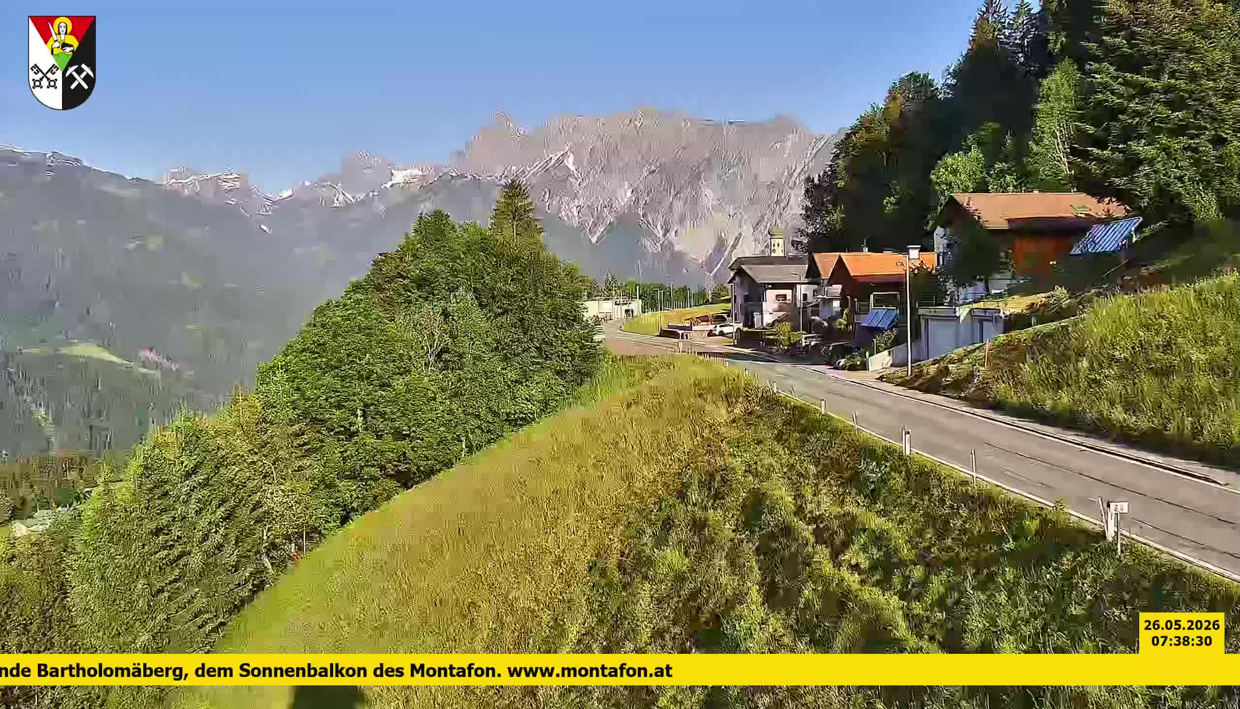 Bartholomäberg | Blick auf Schruns