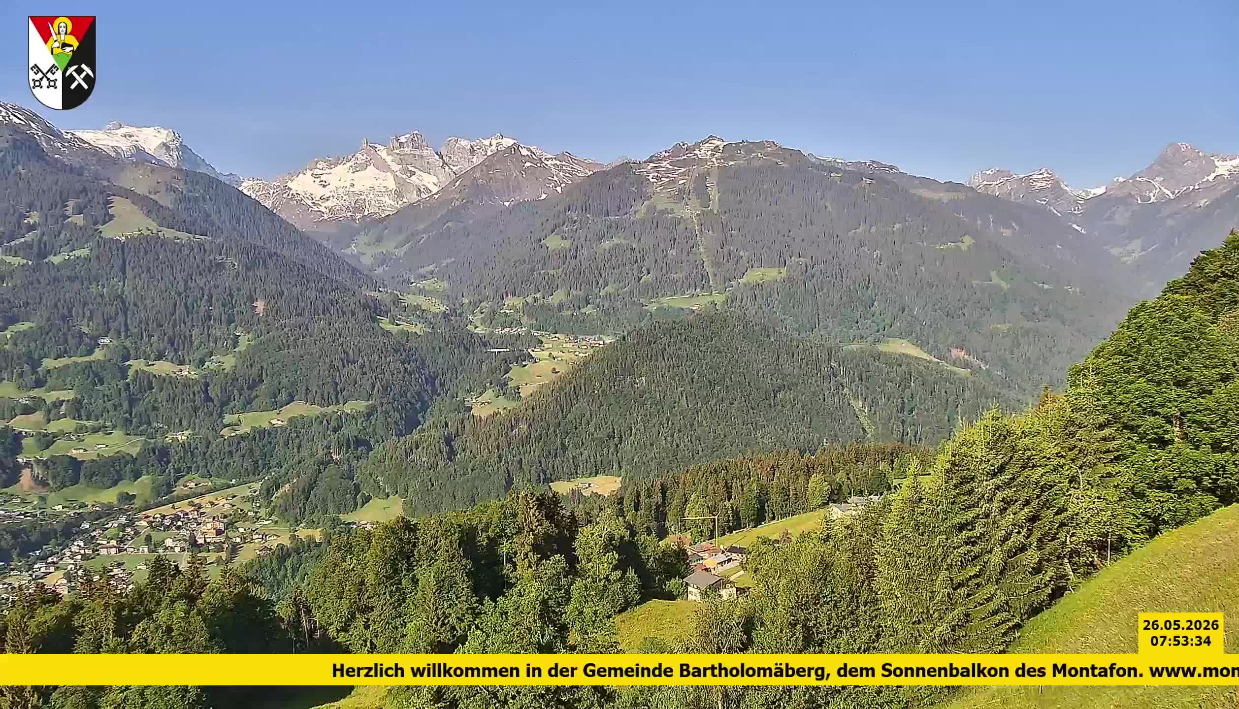 Bartholomäberg | Blick auf Schruns