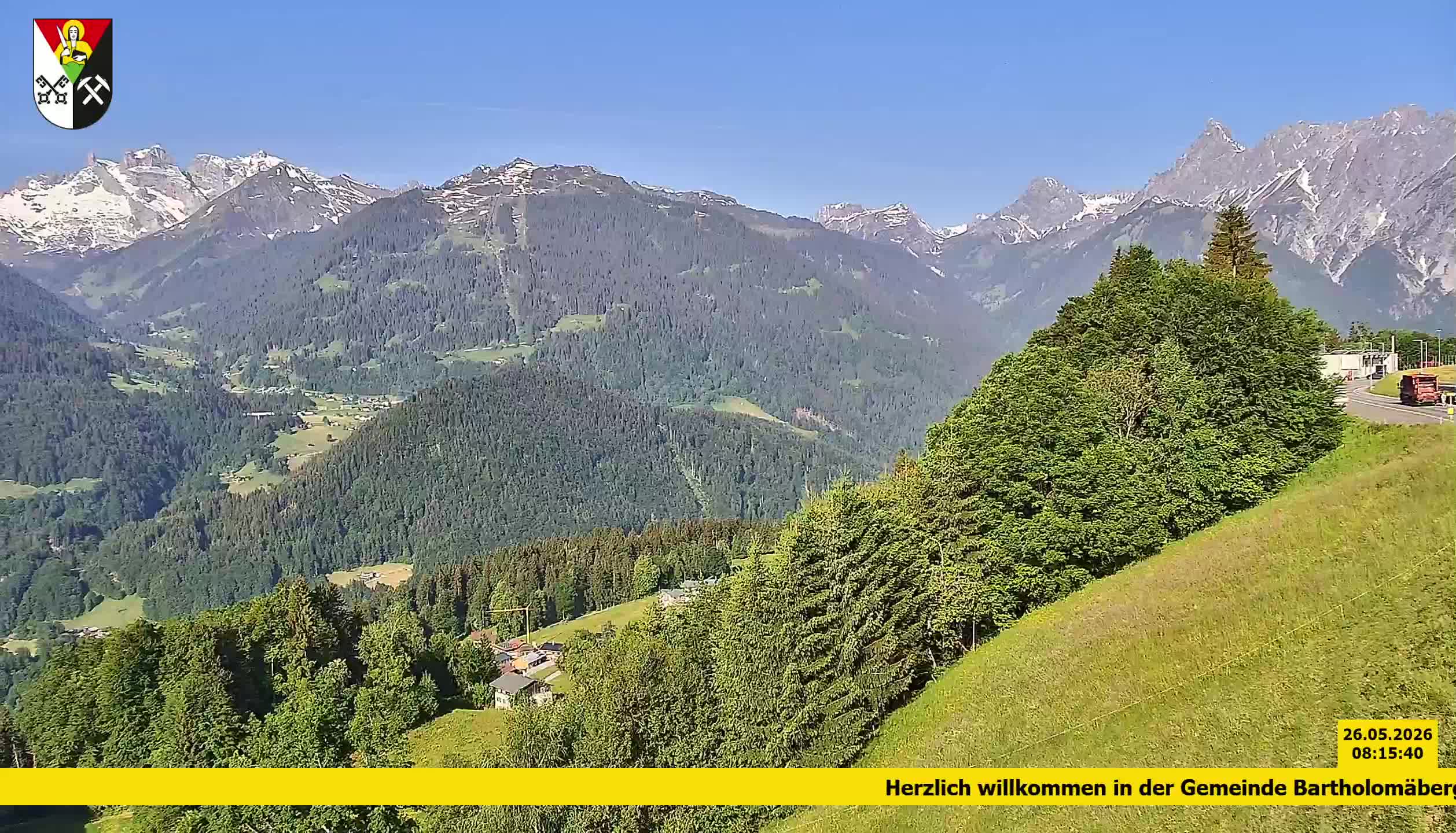 Bartholomäberg | Blick auf Schruns