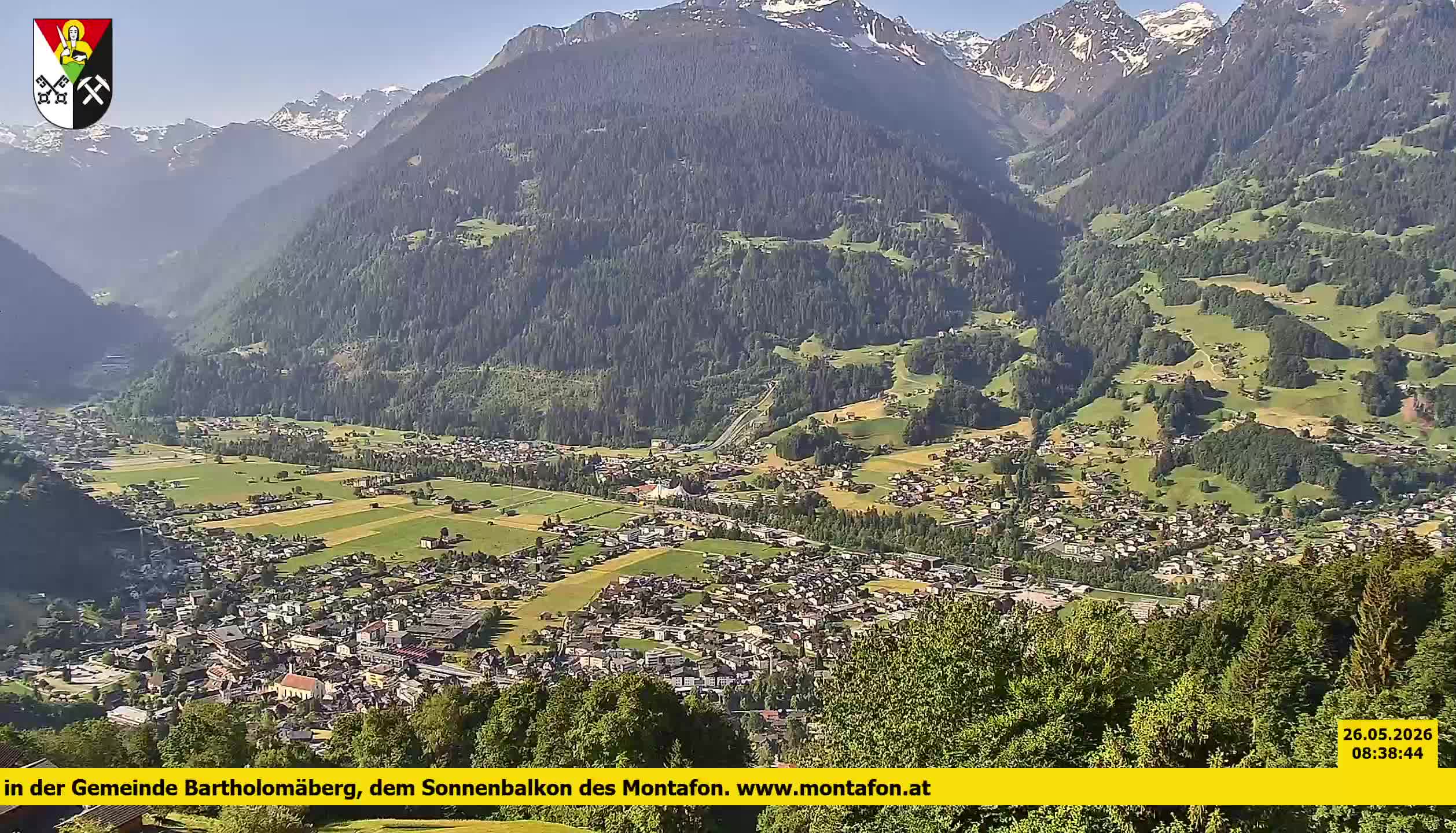 Bartholomäberg | Blick auf Schruns