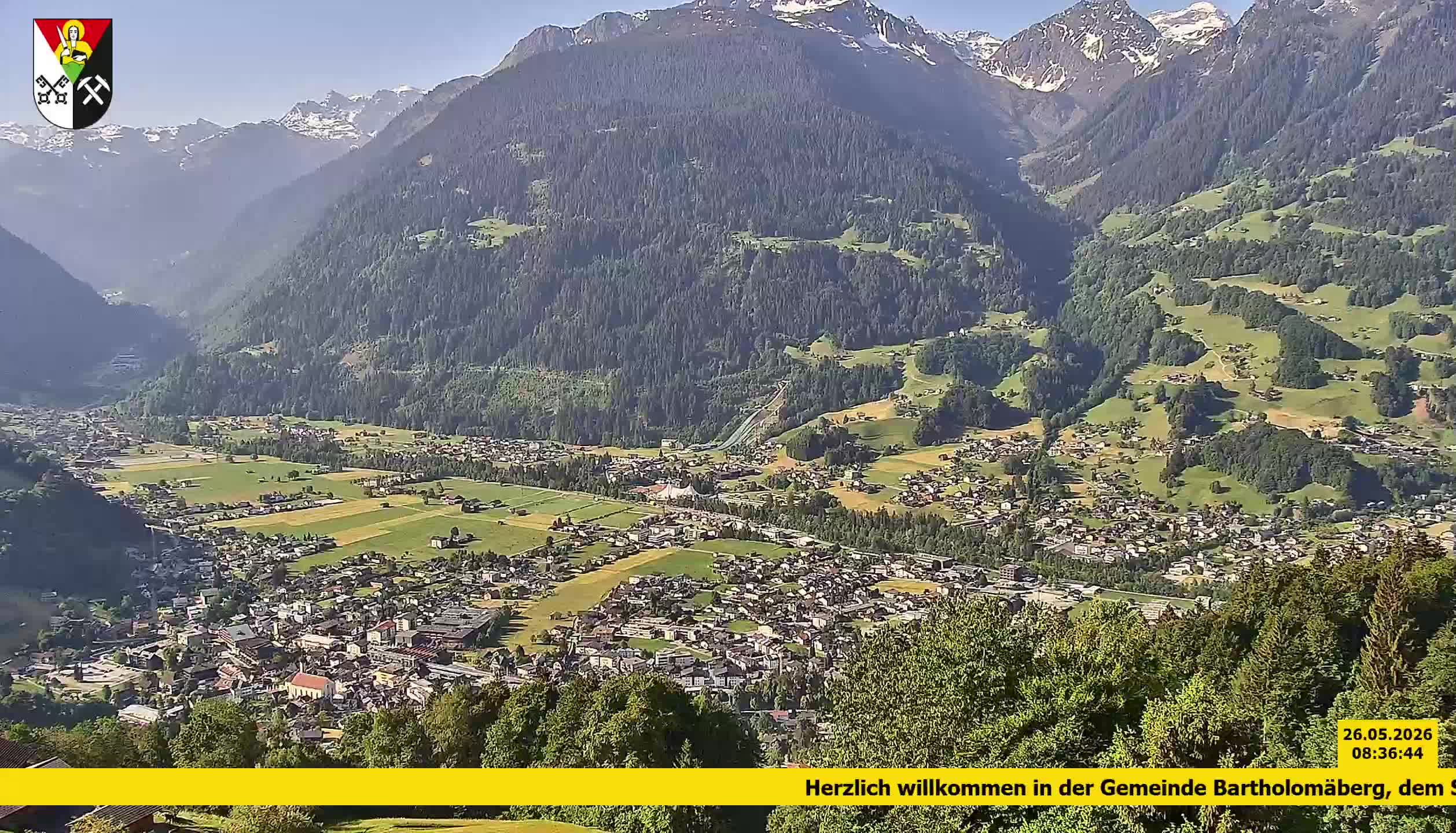 Bartholomäberg | Blick auf Schruns