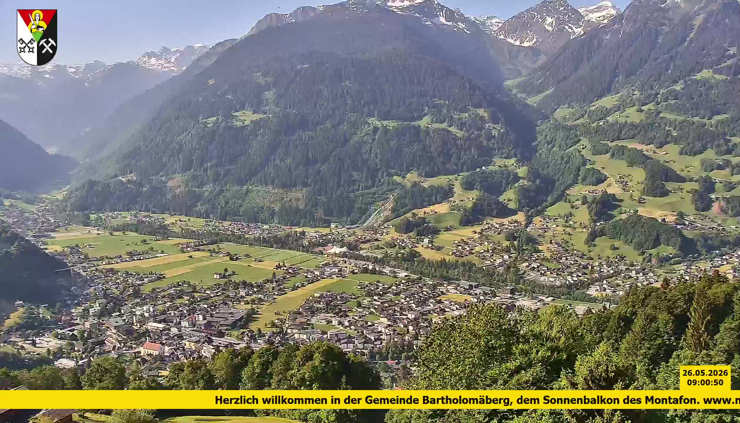 Bartholomäberg | Blick auf Schruns
