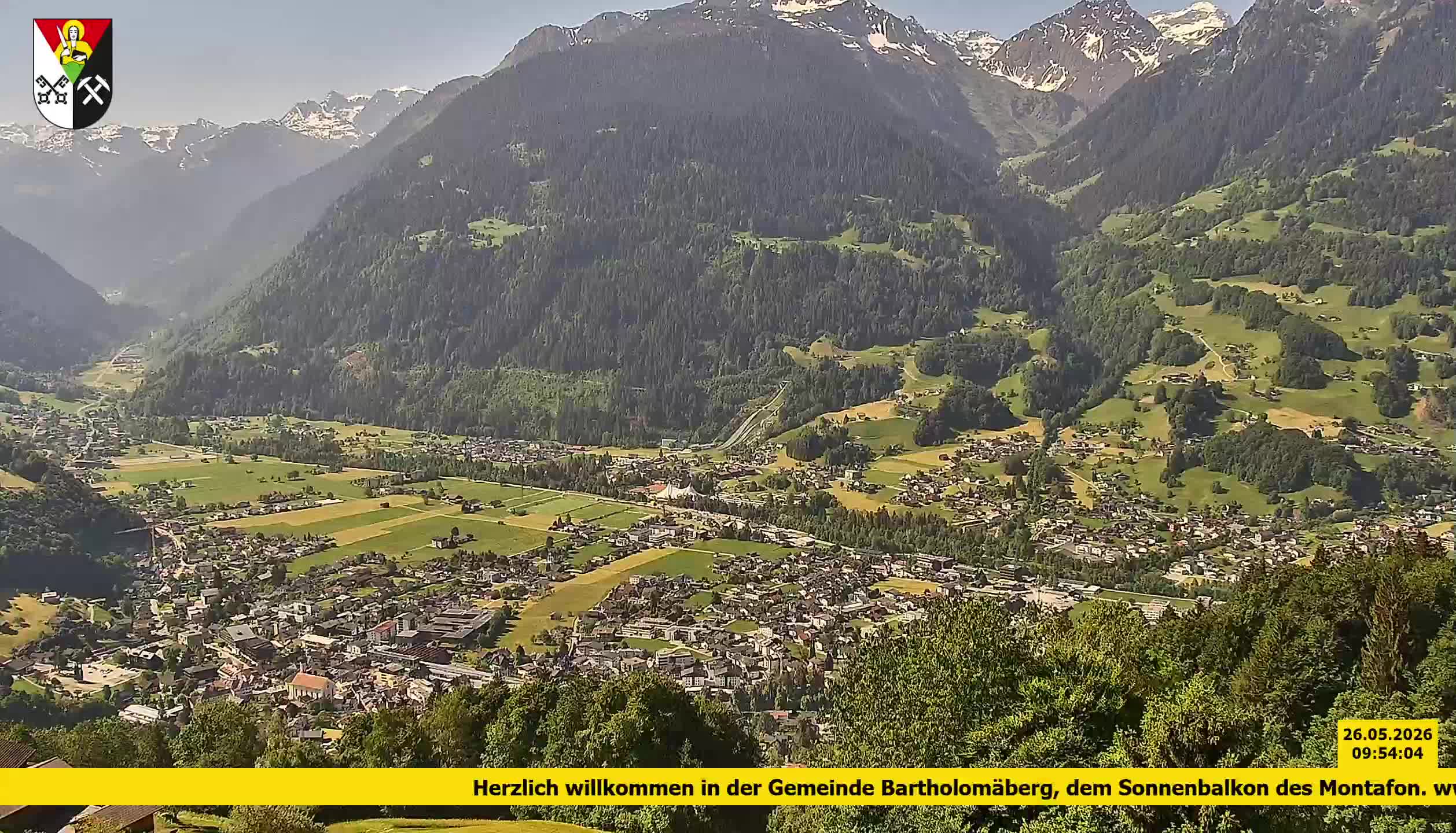 Bartholomäberg | Blick auf Schruns