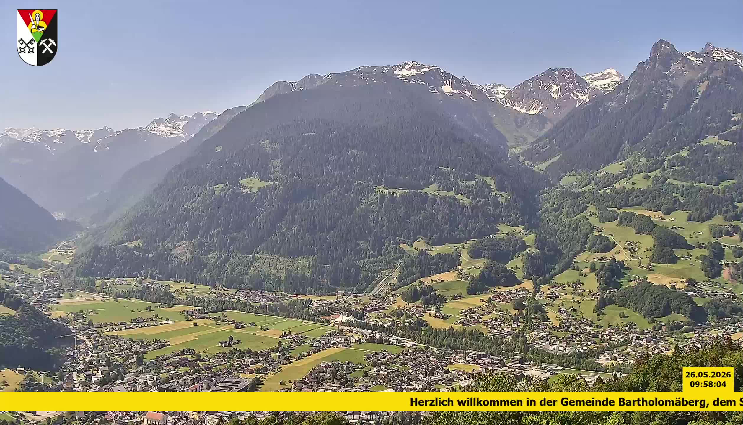 Bartholomäberg | Blick auf Schruns