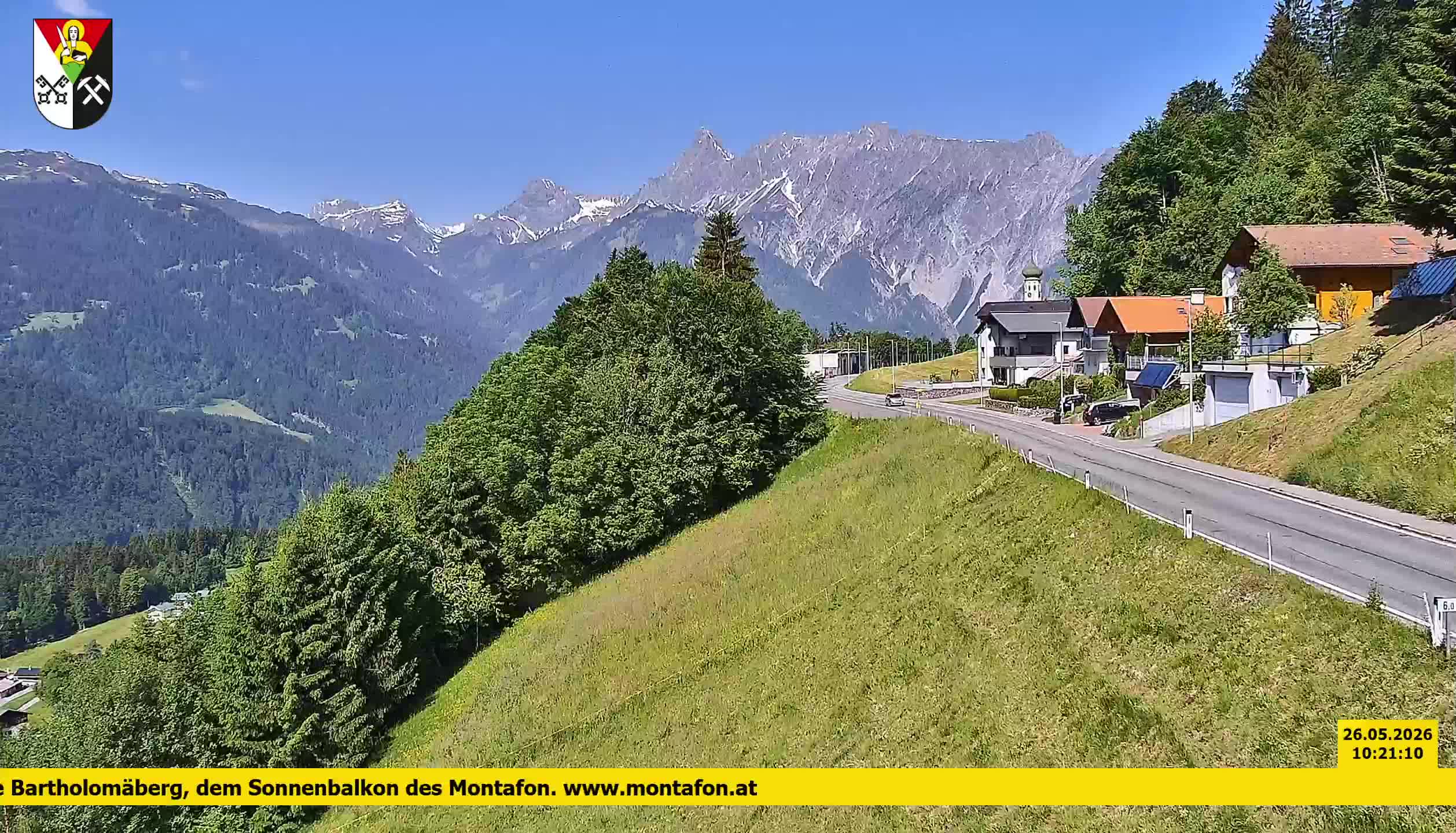 Bartholomäberg | Blick auf Schruns