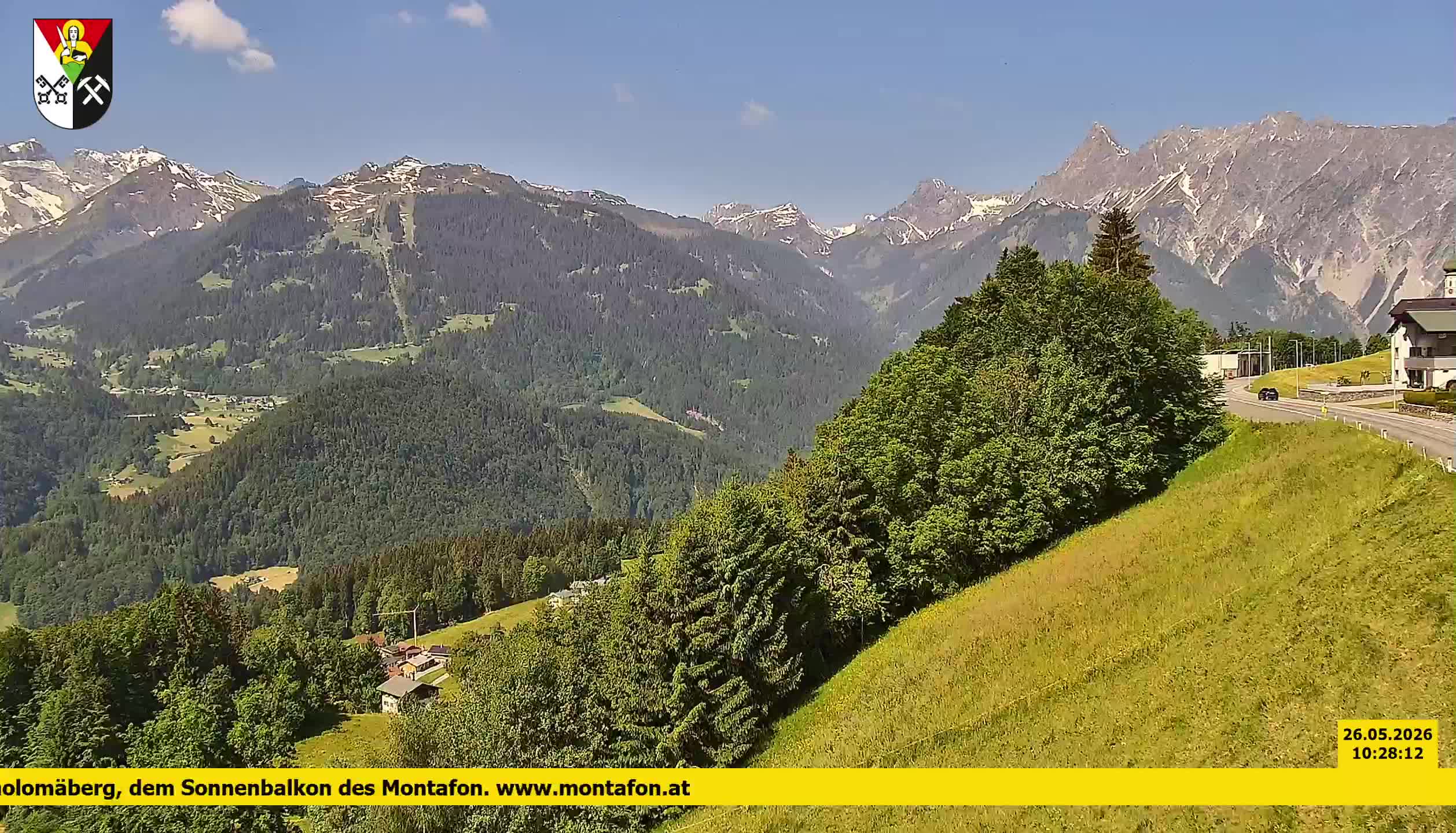 Bartholomäberg | Blick auf Schruns
