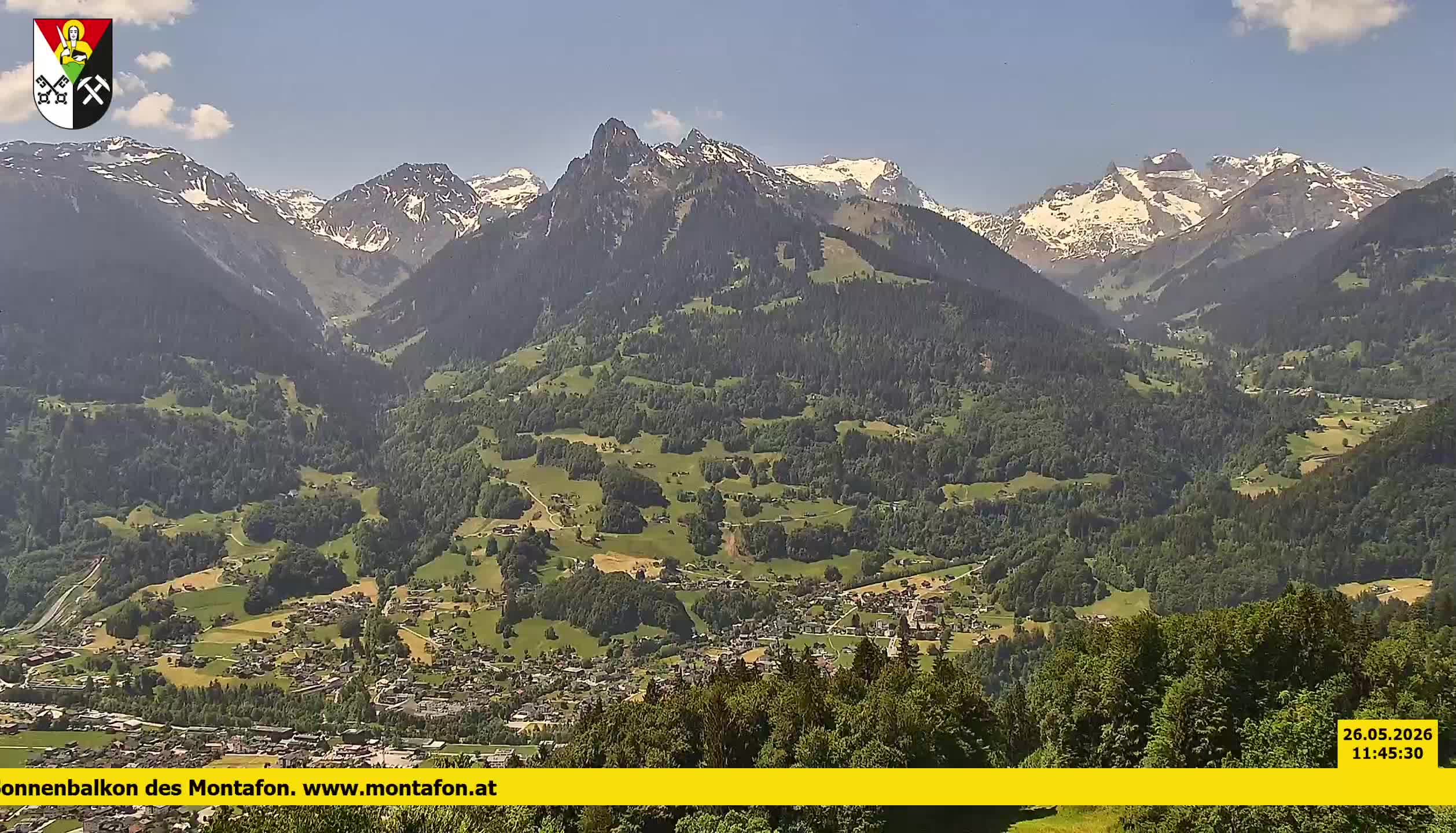 Bartholomäberg | Blick auf Schruns