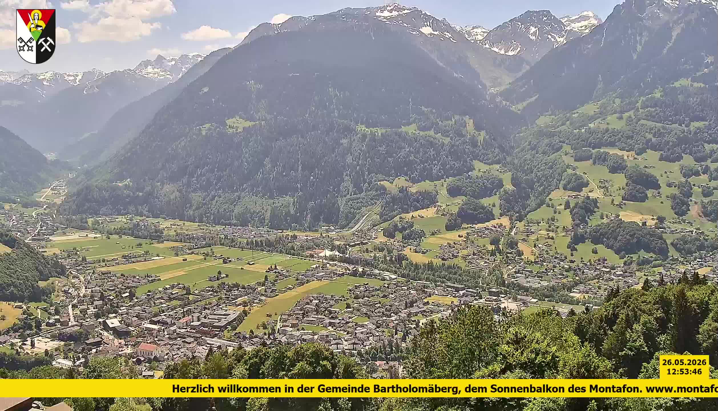 Bartholomäberg | Blick auf Schruns