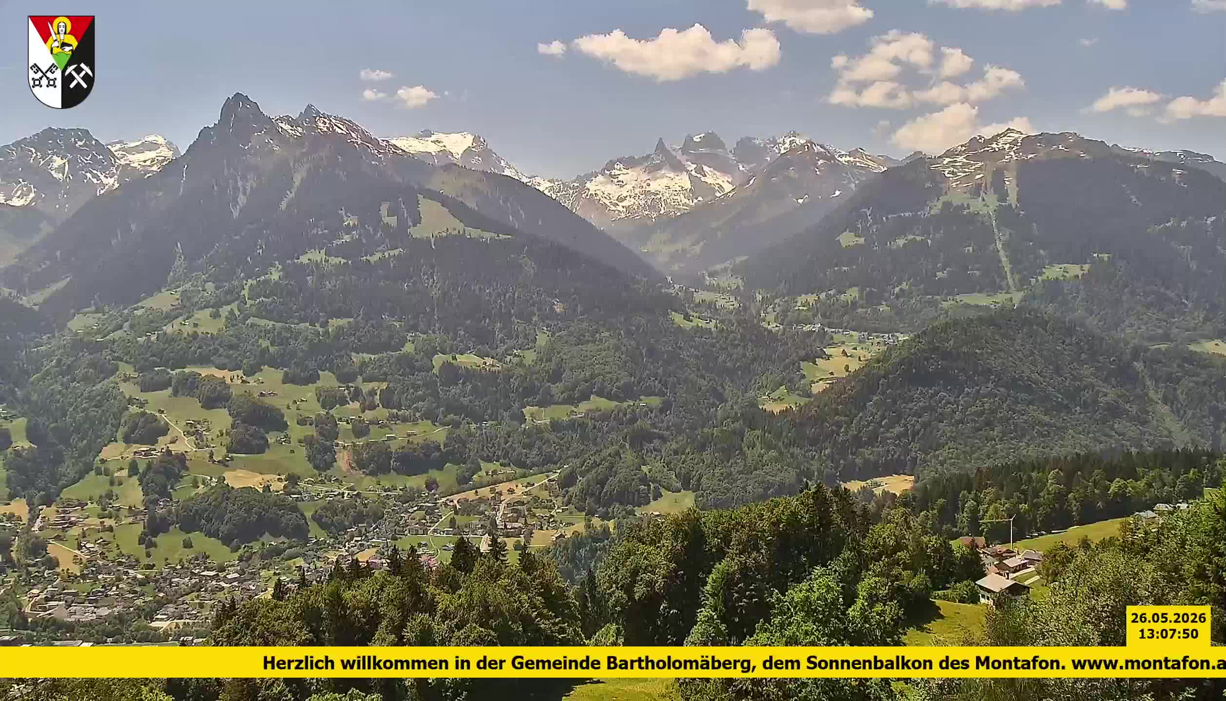 Bartholomäberg | Blick auf Schruns