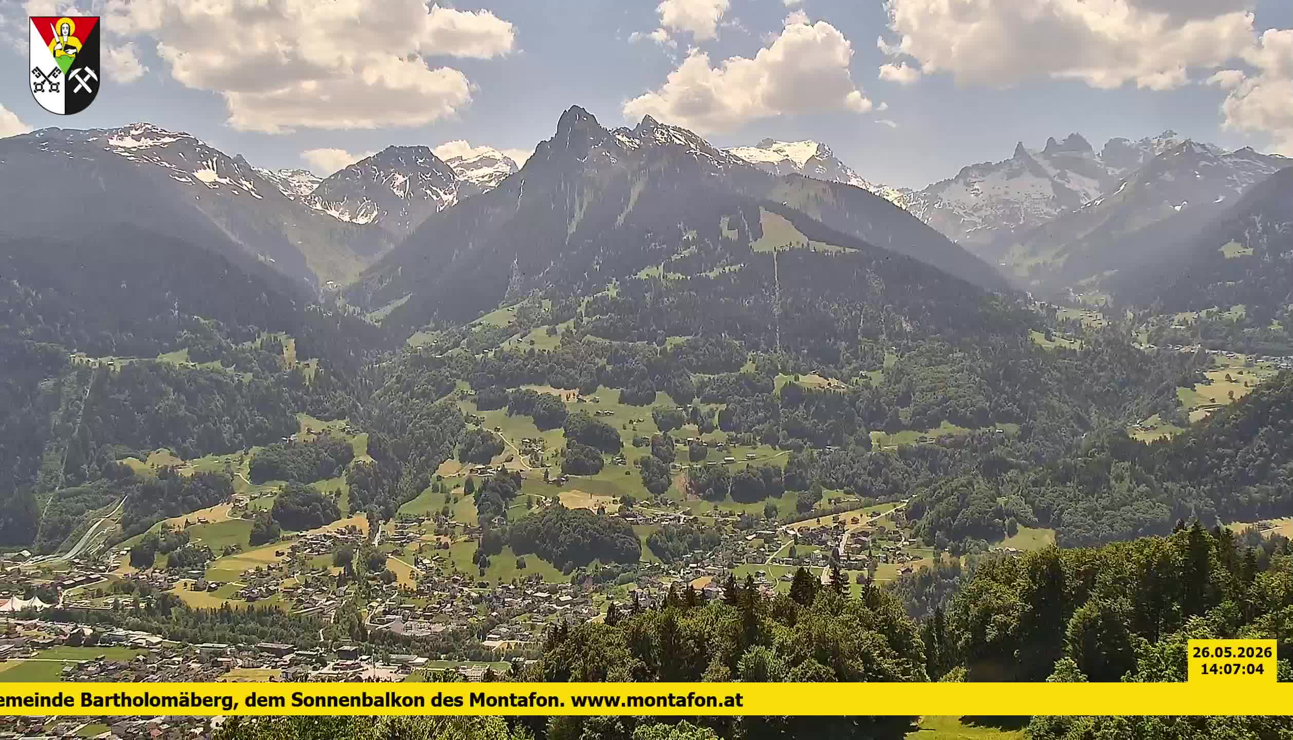 Bartholomäberg | Blick auf Schruns