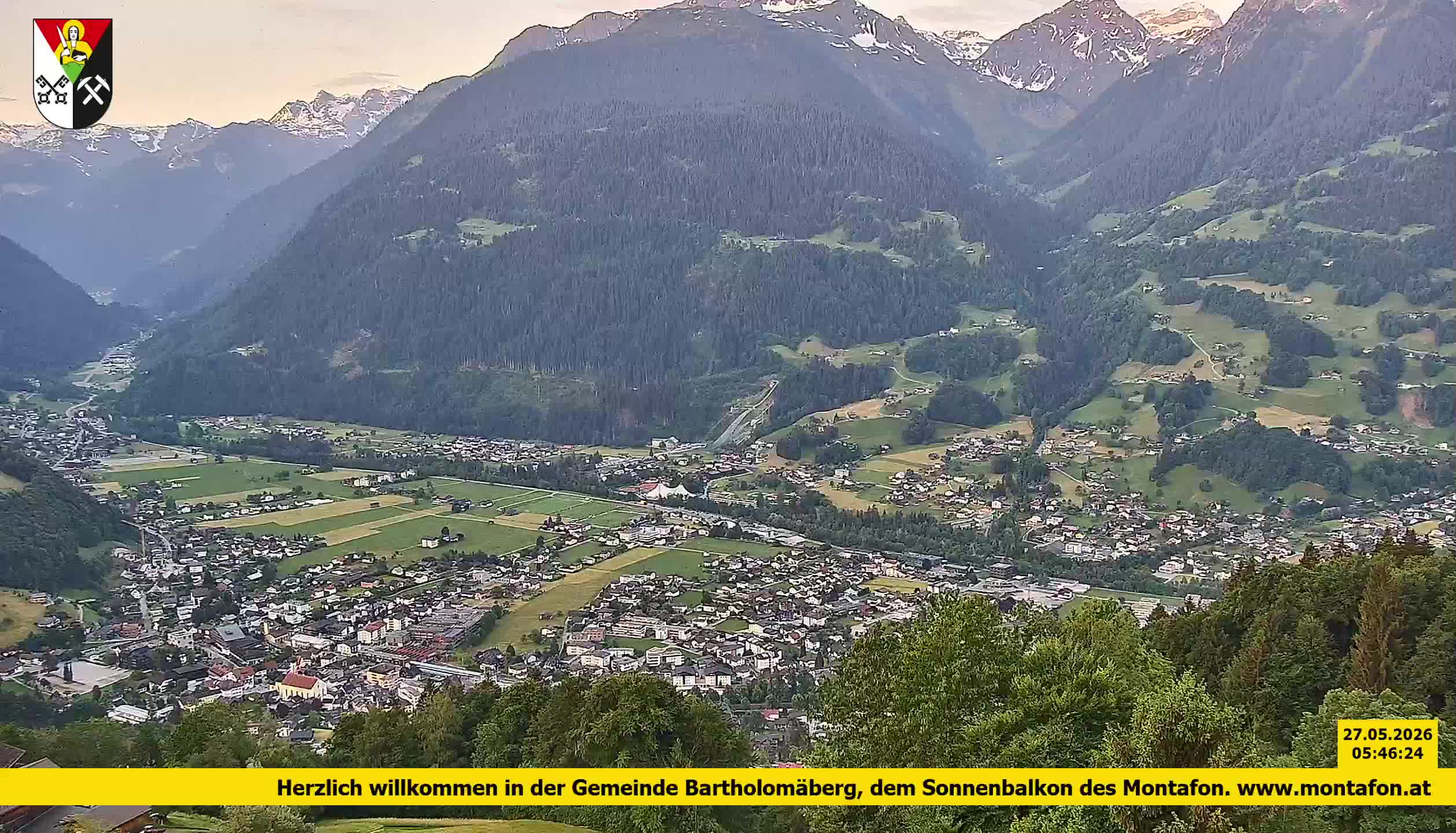 Bartholomäberg | Blick auf Schruns