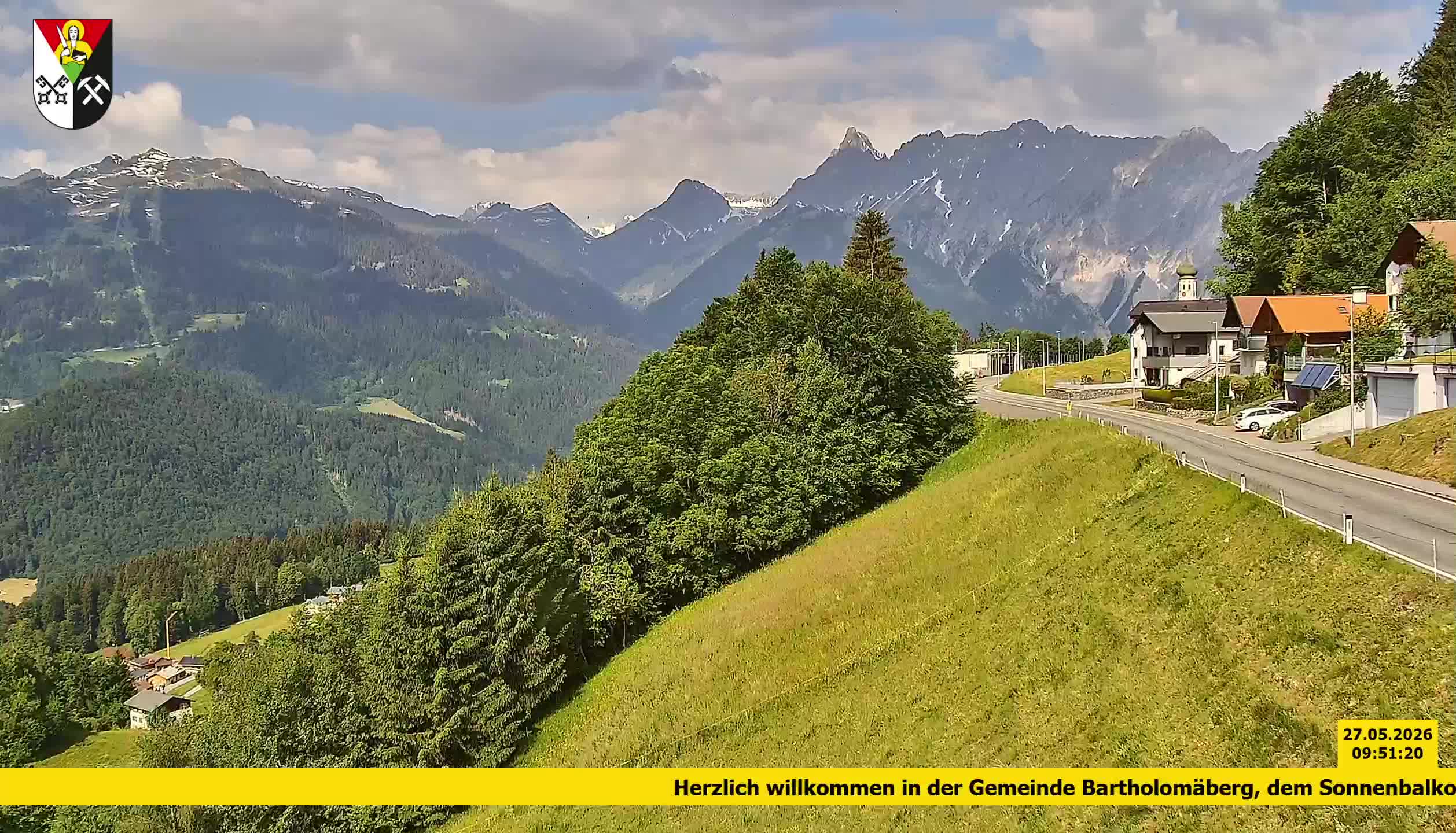 Bartholomäberg | Blick auf Schruns