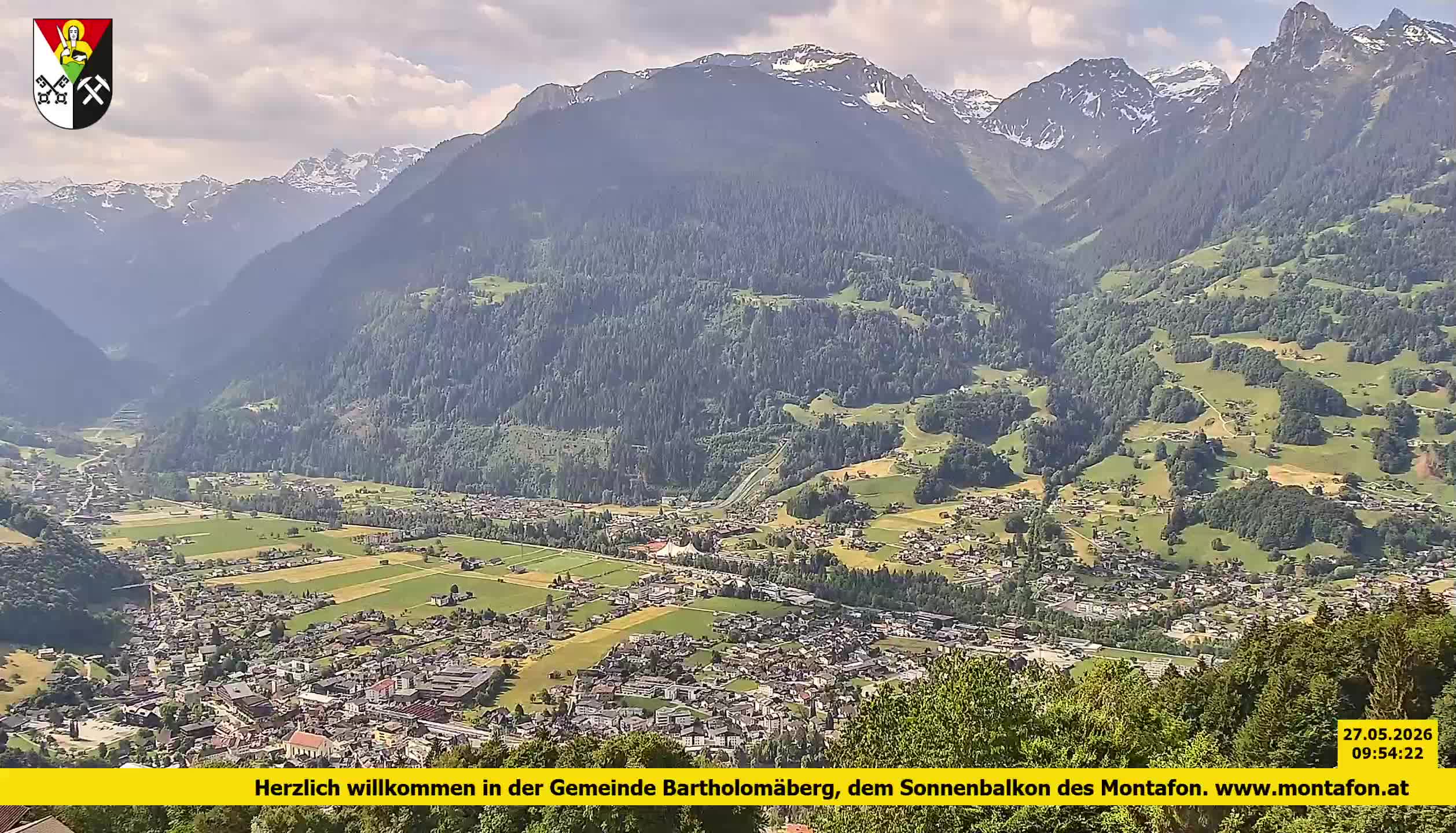 Bartholomäberg | Blick auf Schruns