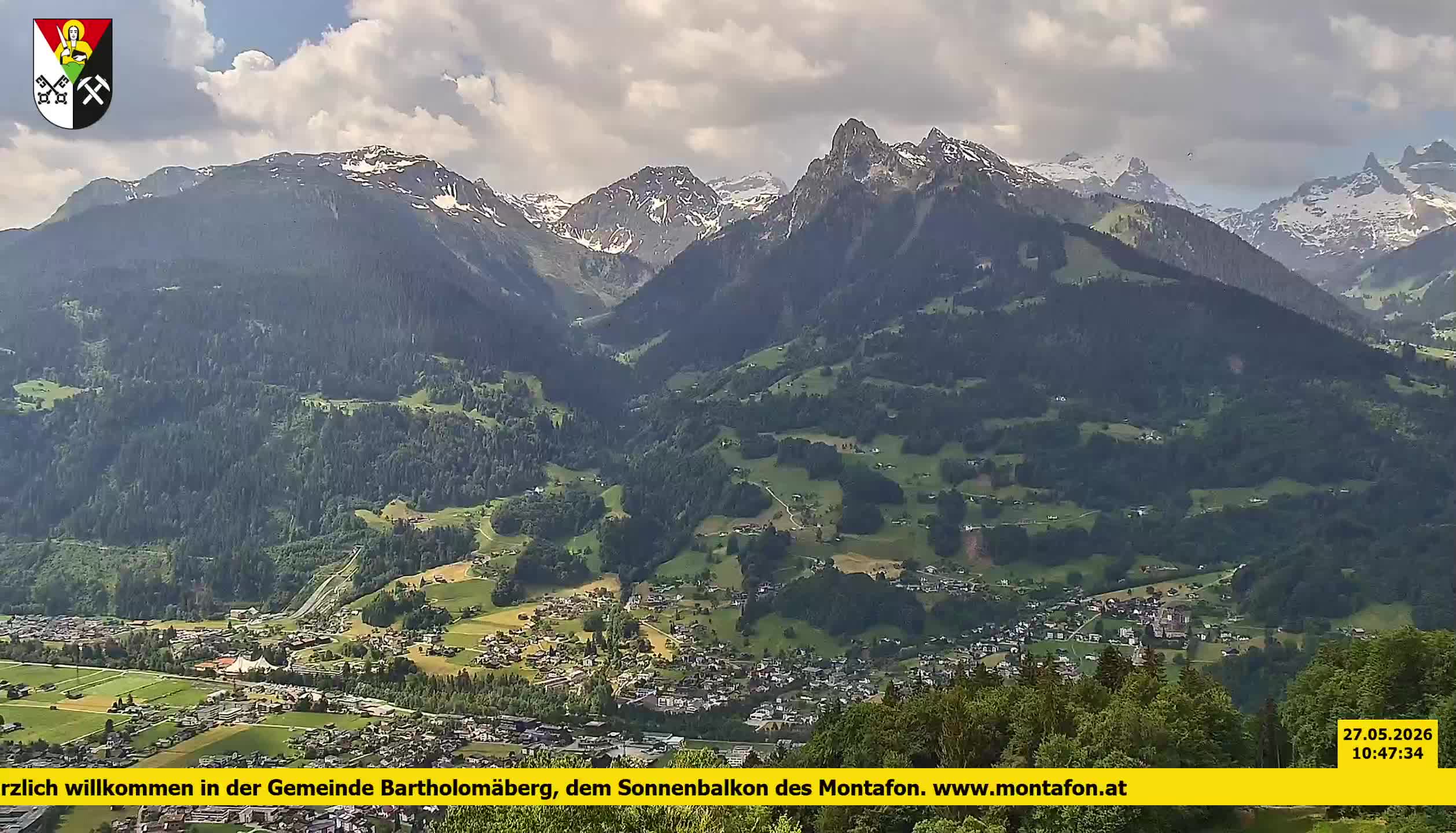 Bartholomäberg | Blick auf Schruns