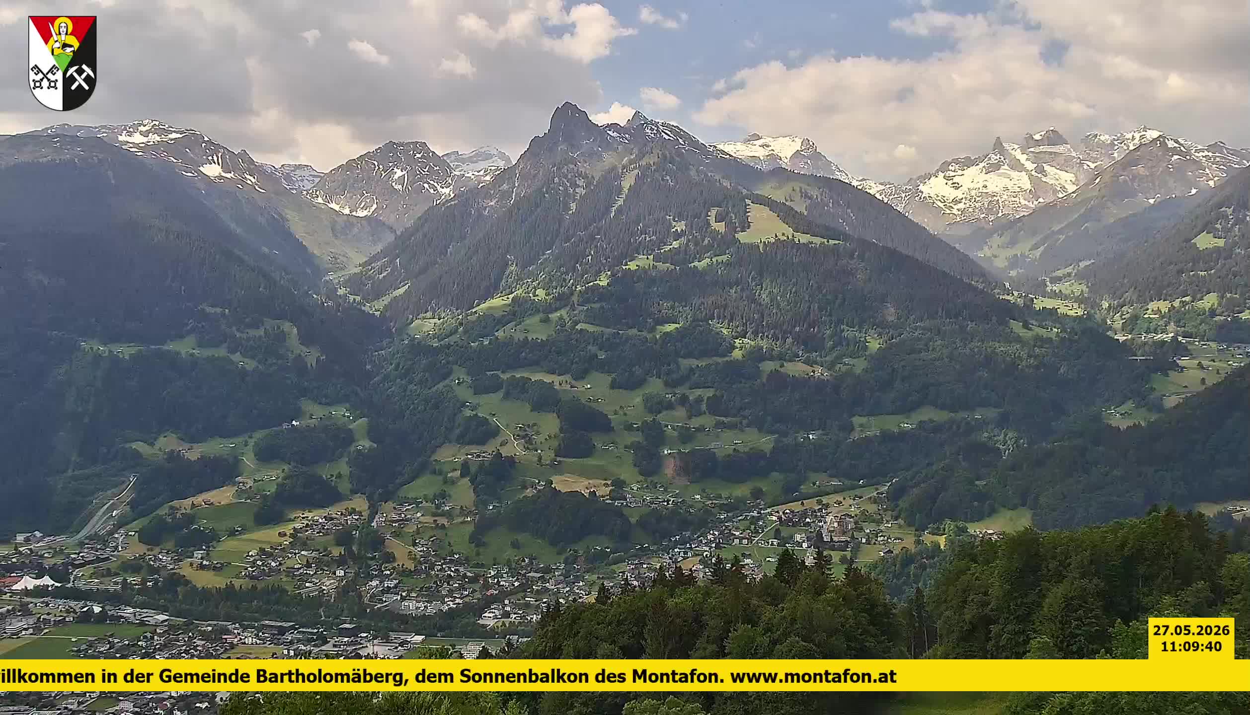 Bartholomäberg | Blick auf Schruns