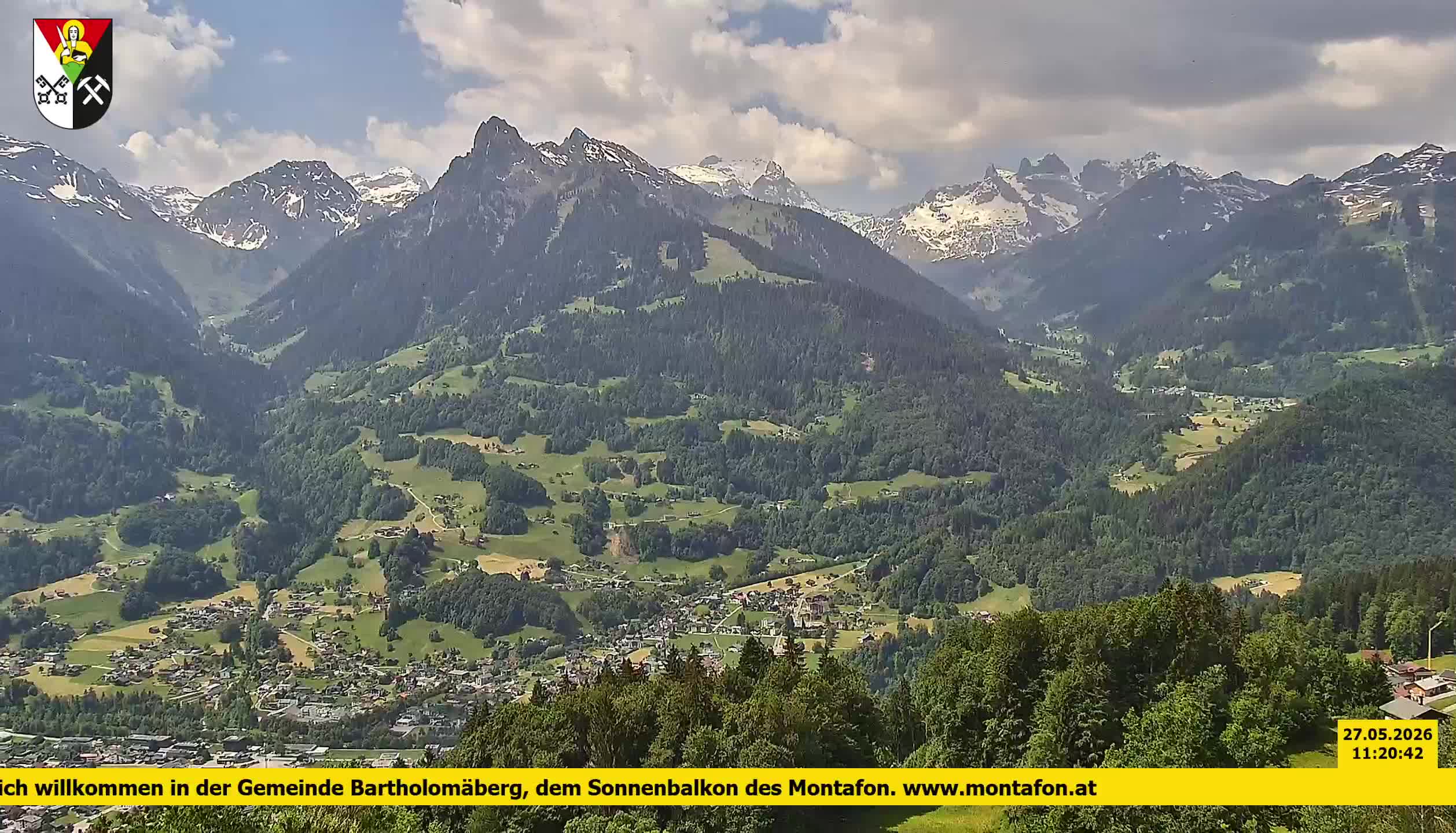 Bartholomäberg | Blick auf Schruns
