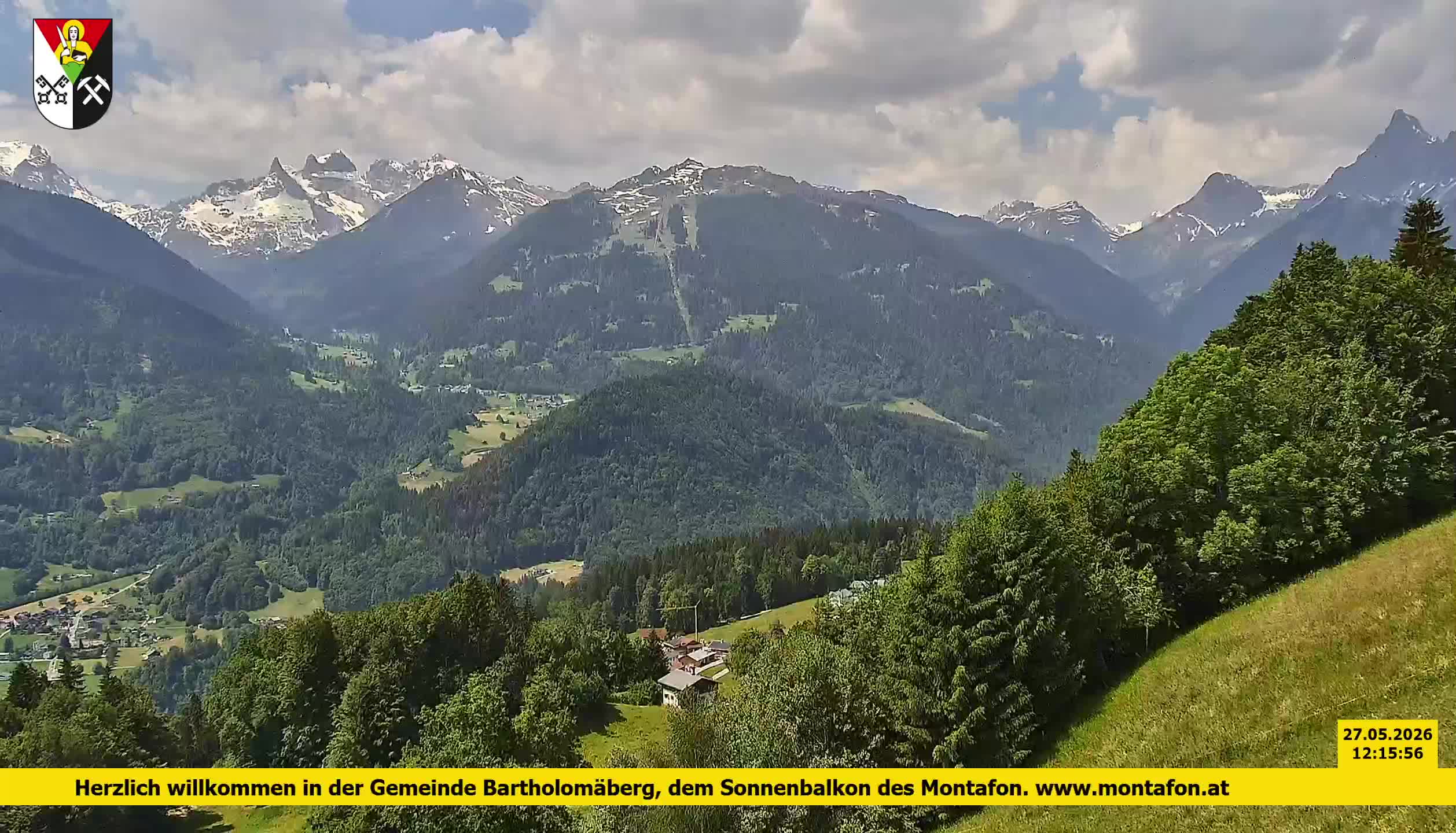 Bartholomäberg | Blick auf Schruns