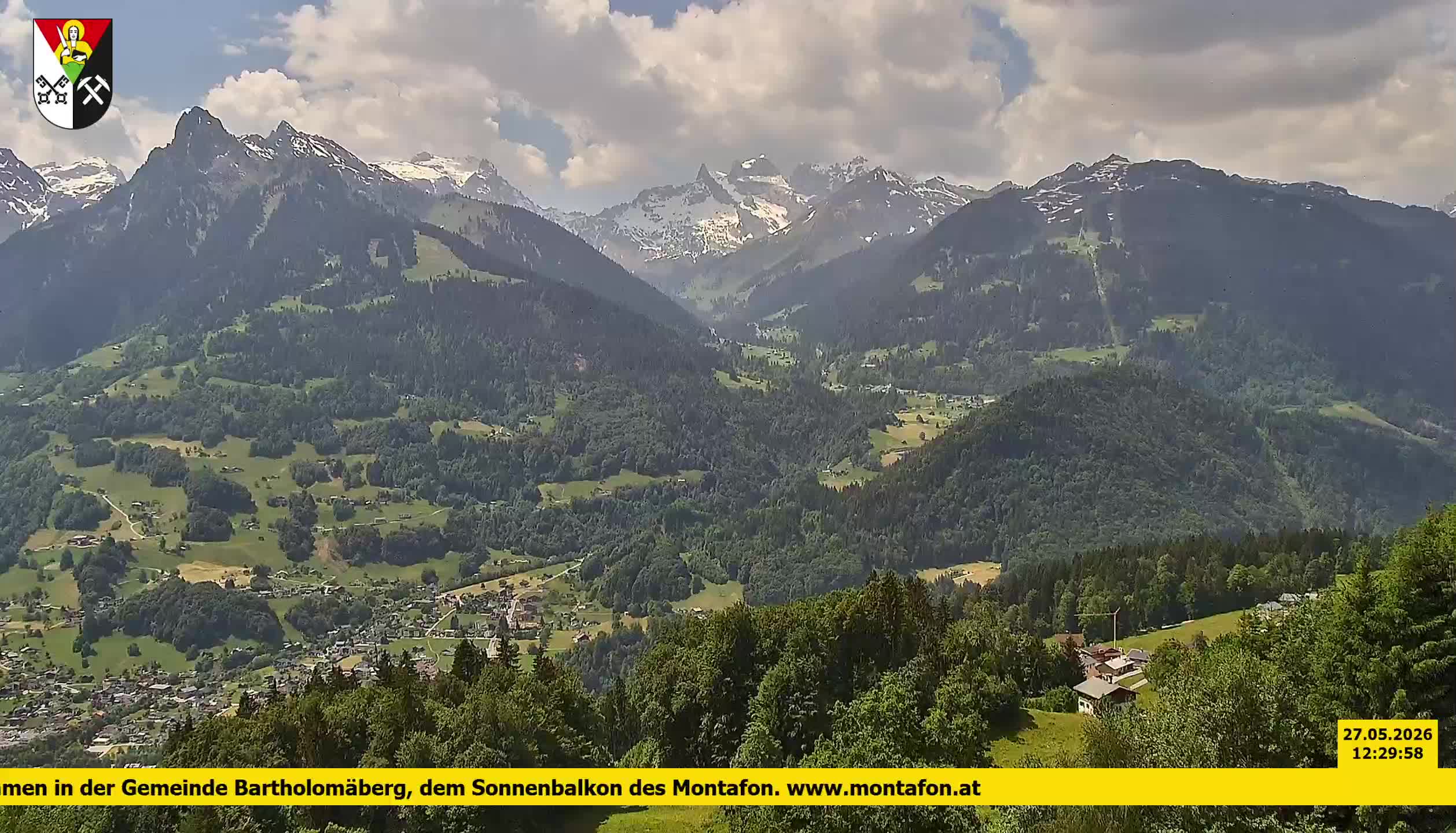 Bartholomäberg | Blick auf Schruns